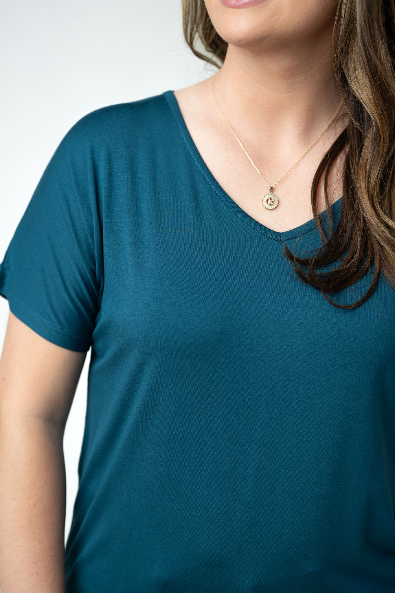 IN STOCK Chloe Cozy Top - Teal by Michelle Mae