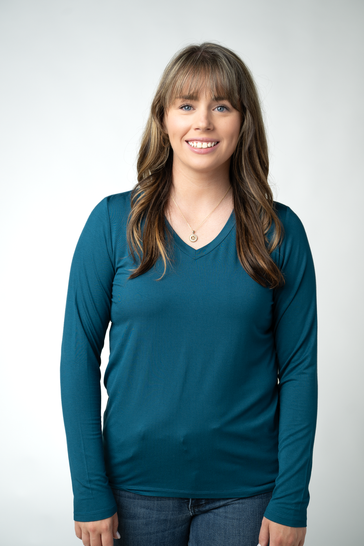 IN STOCK Larissa Long Sleeve - Teal by Michelle Mae