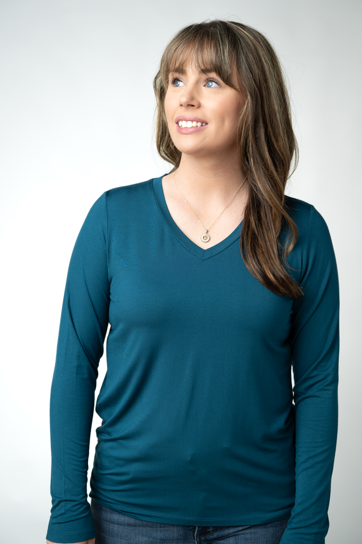 IN STOCK Larissa Long Sleeve - Teal by Michelle Mae