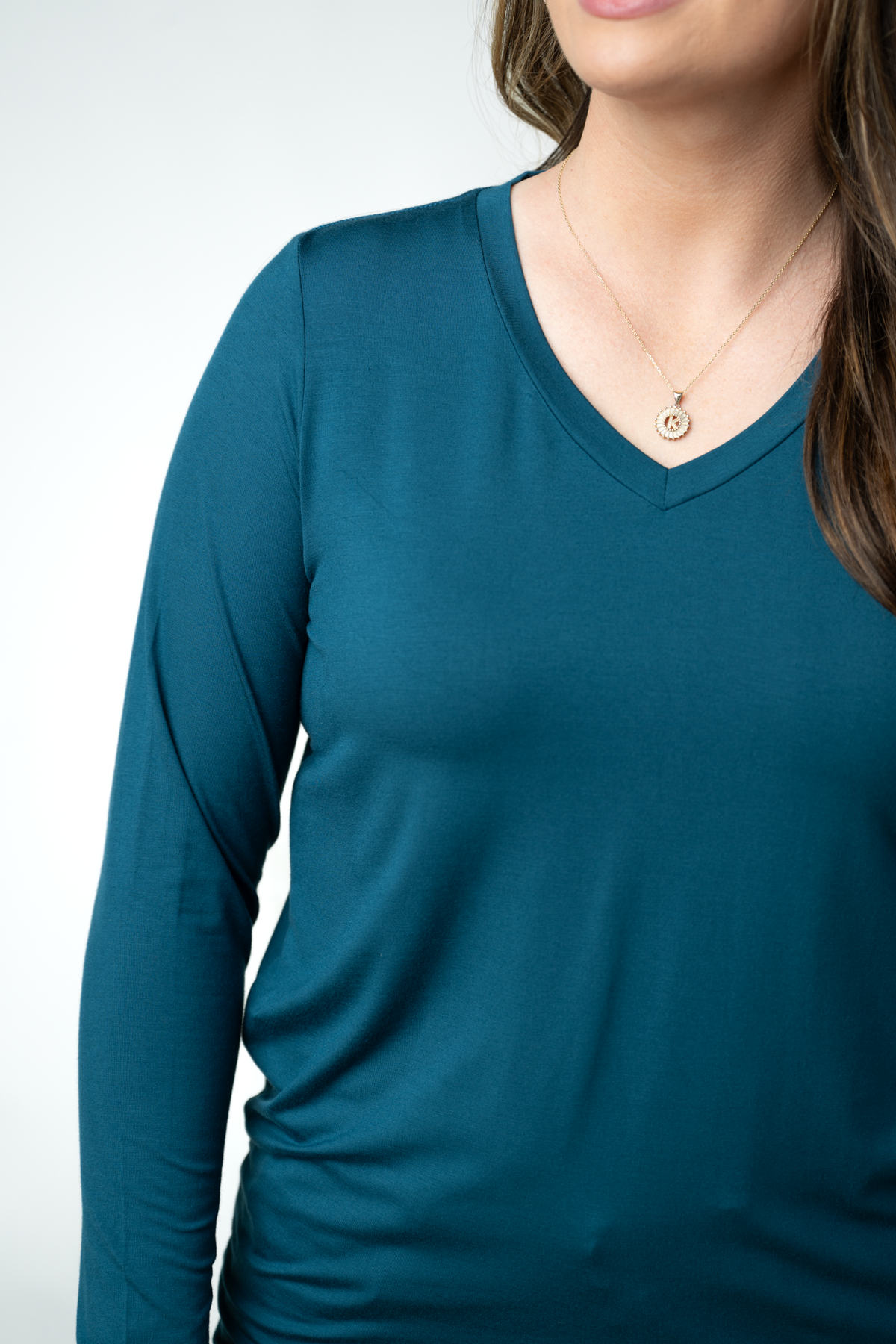 IN STOCK Larissa Long Sleeve - Teal by Michelle Mae
