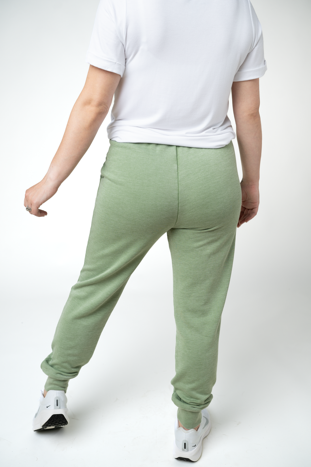 IN STOCK Vintage Wash Joggers - Olive by Michelle Mae