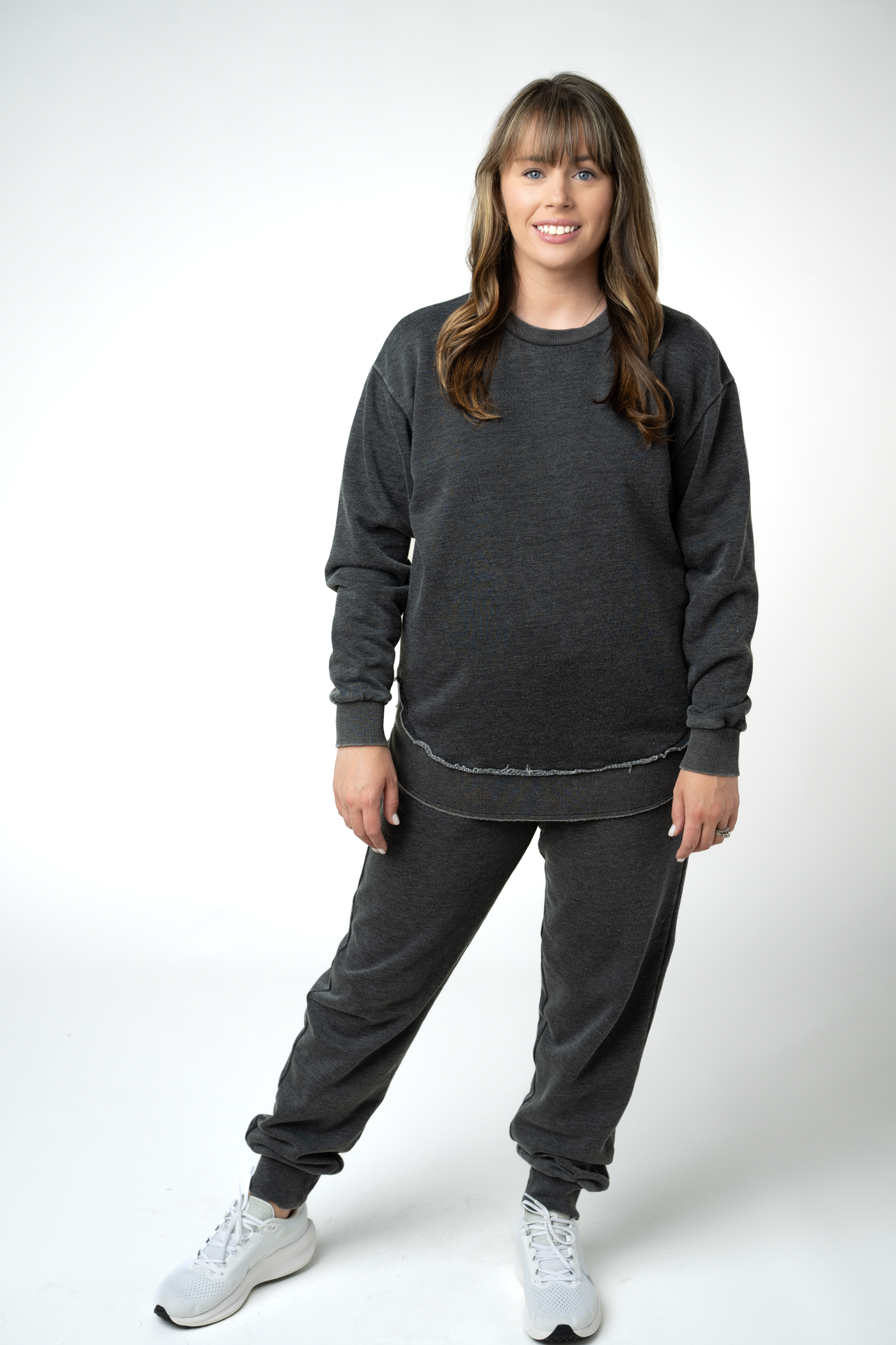 IN STOCK Vintage Wash Pullover - Black by Michelle Mae