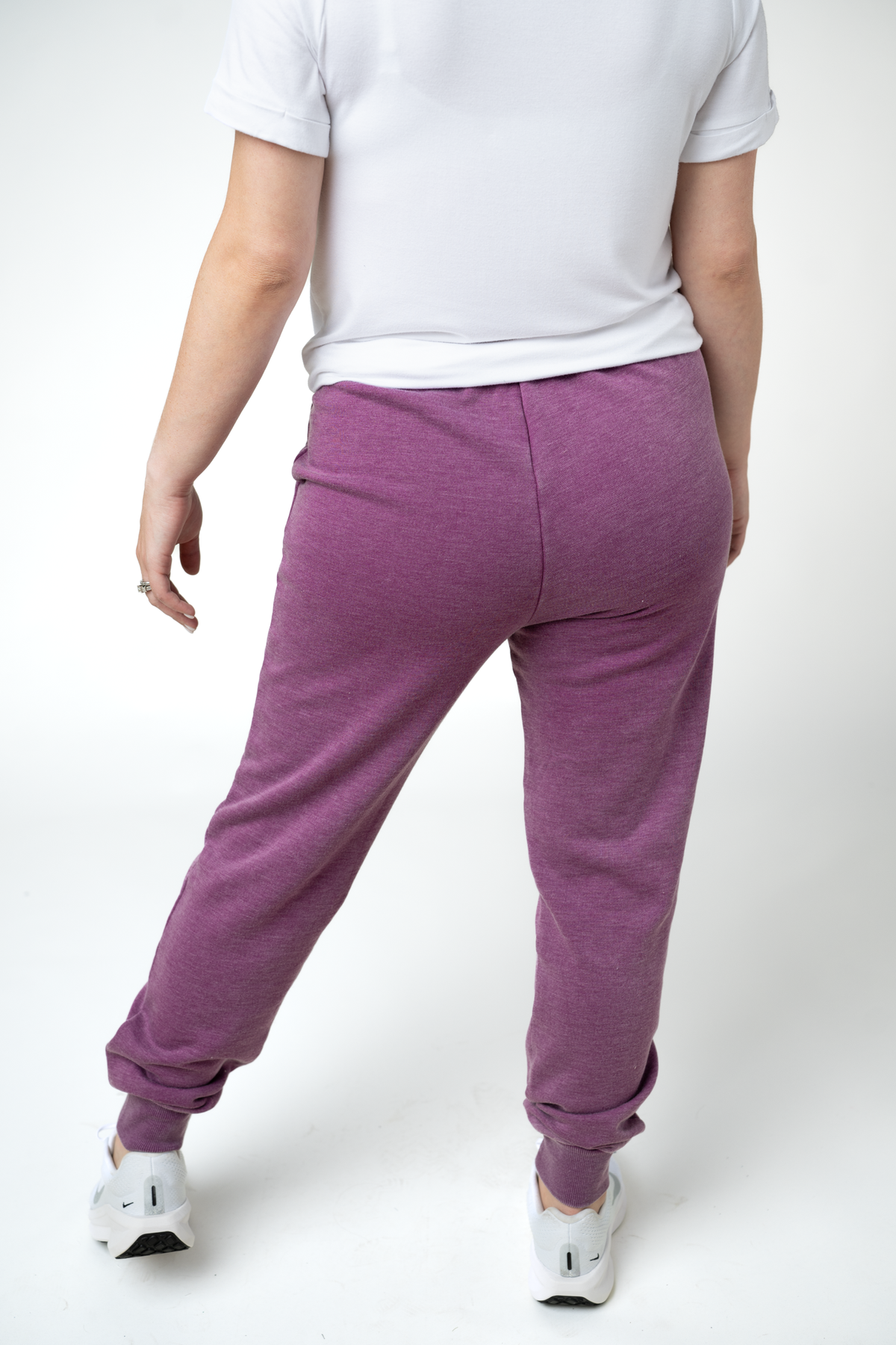 IN STOCK Vintage Wash Joggers - Purple by Michelle Mae
