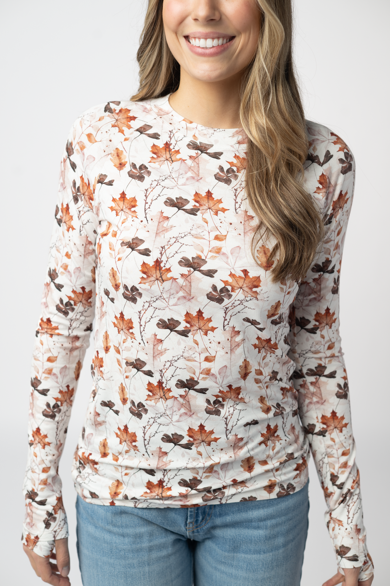 IN STOCK Blair Long Sleeve Top - Fall Foliage by Michelle Mae