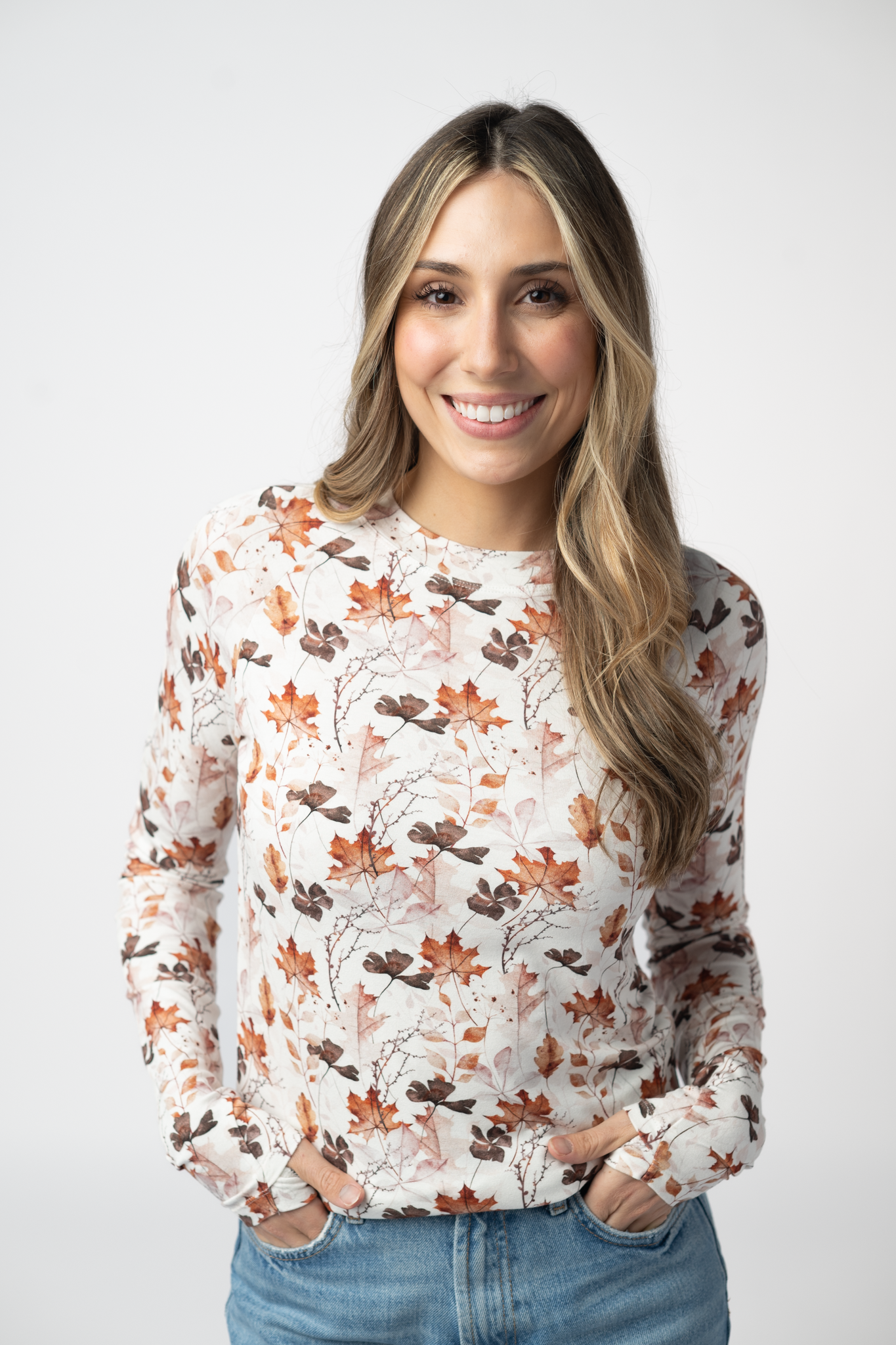 IN STOCK Blair Long Sleeve Top - Fall Foliage by Michelle Mae