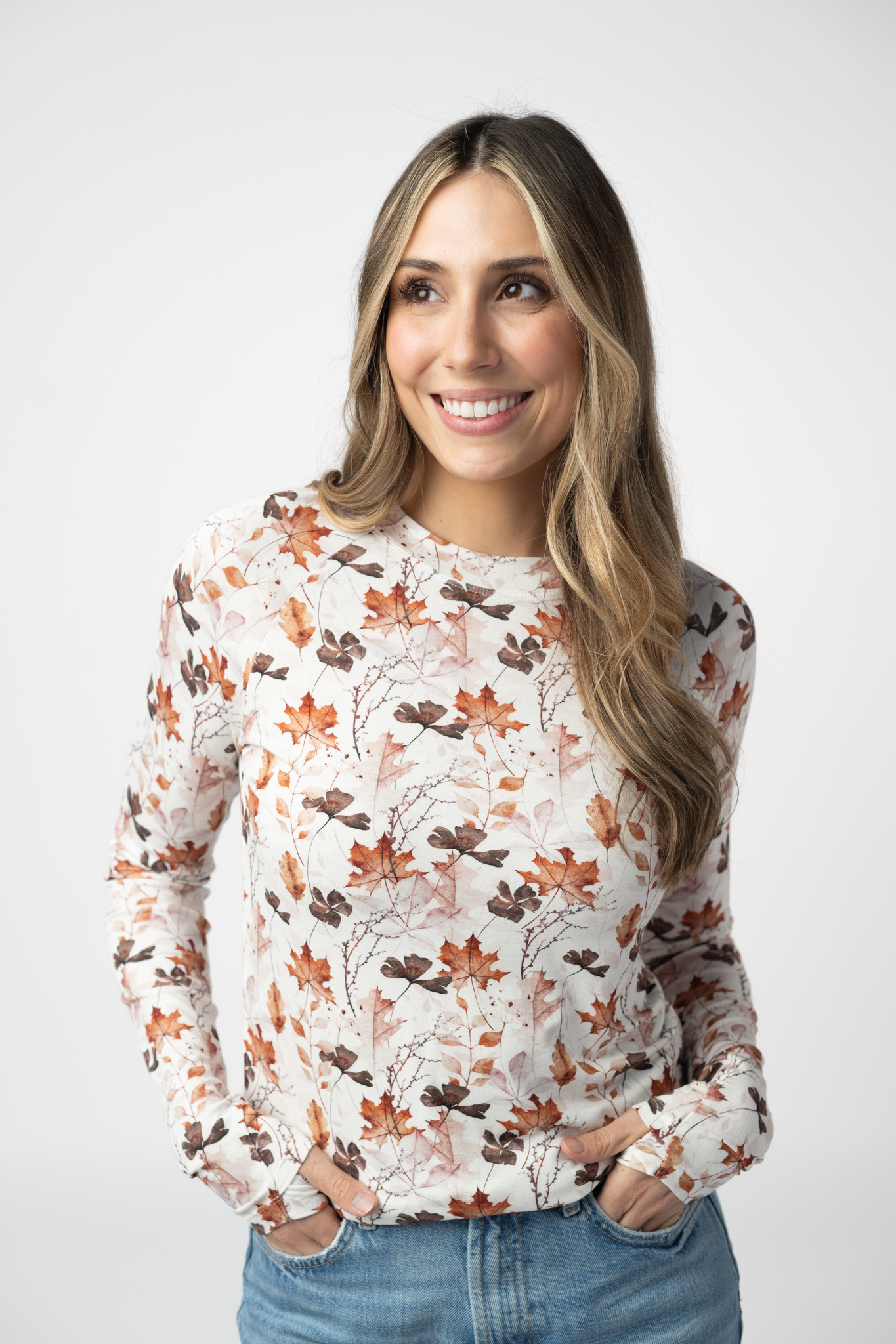 IN STOCK Blair Long Sleeve Top - Fall Foliage by Michelle Mae