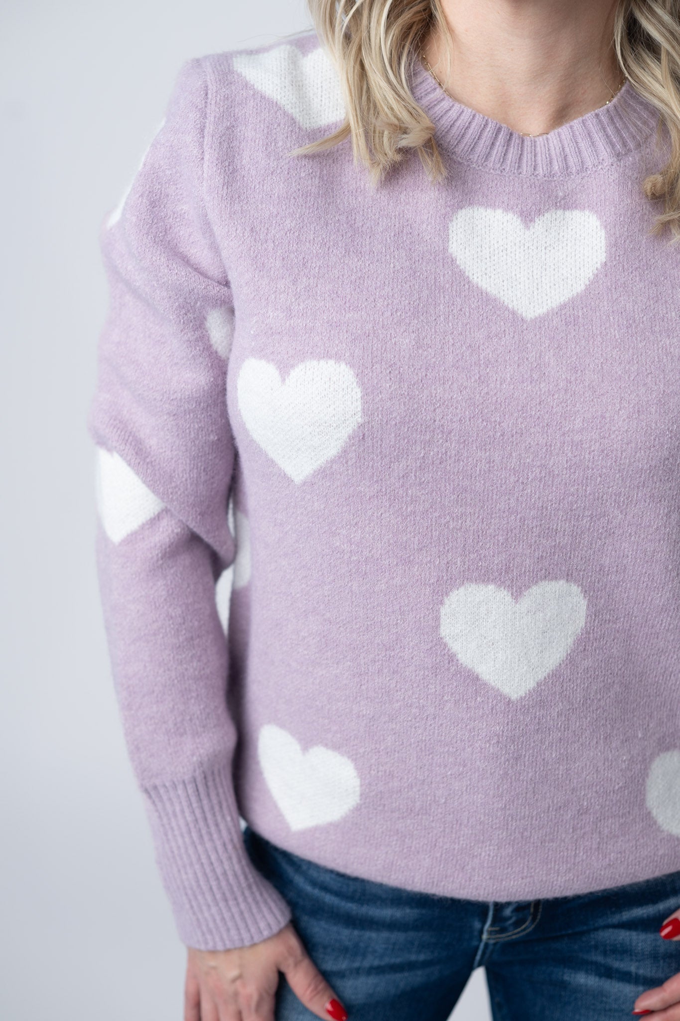 IN STOCK Endless Love Sweater - Lavender