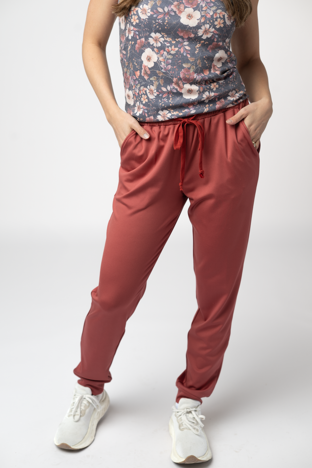 IN STOCK Cloud Joggers - Brick by Michelle Mae