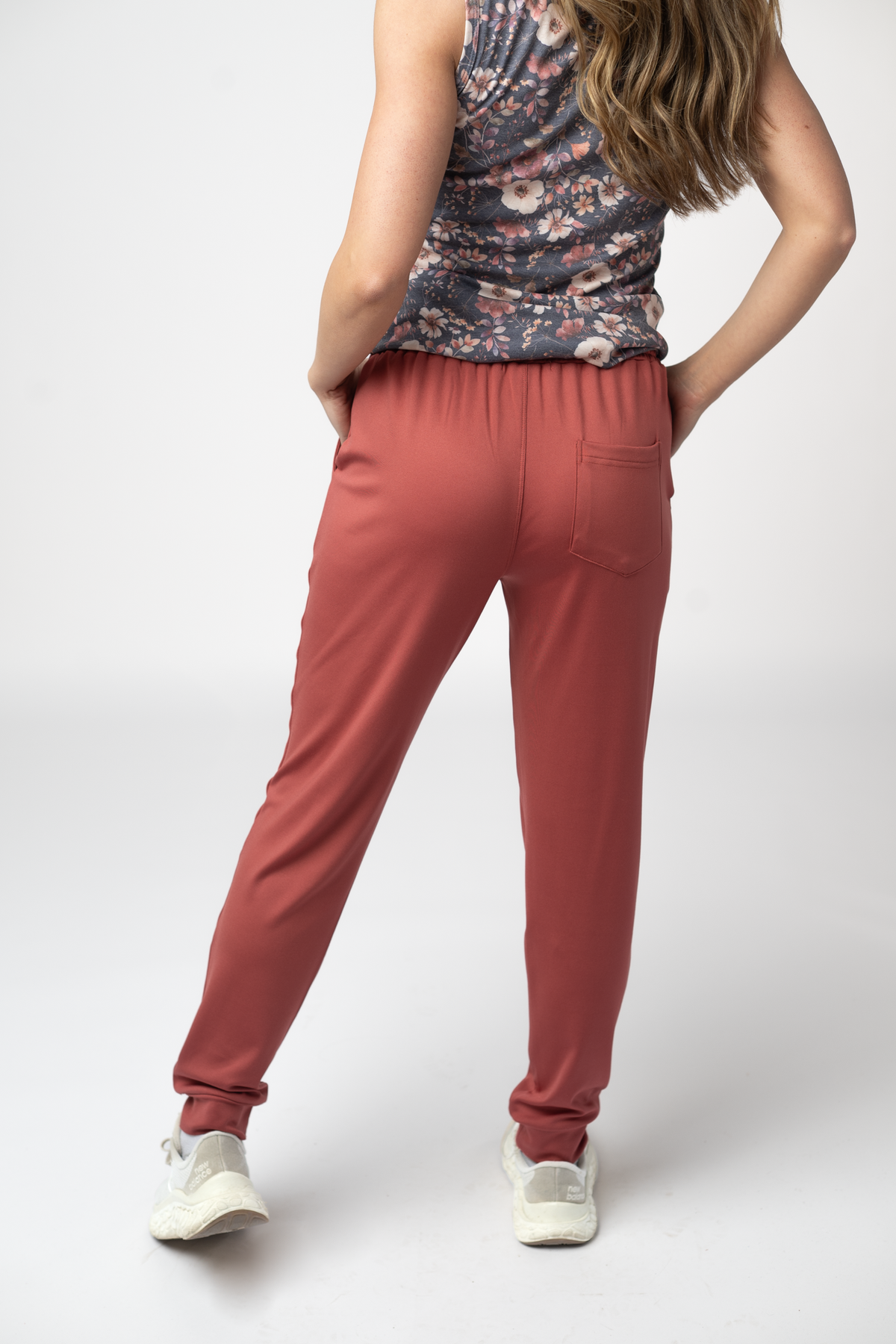 IN STOCK Cloud Joggers - Brick by Michelle Mae