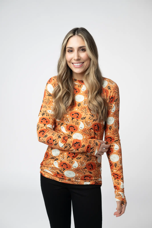 Blair Long Sleeve Top - Spooky Autumn by Michelle Mae