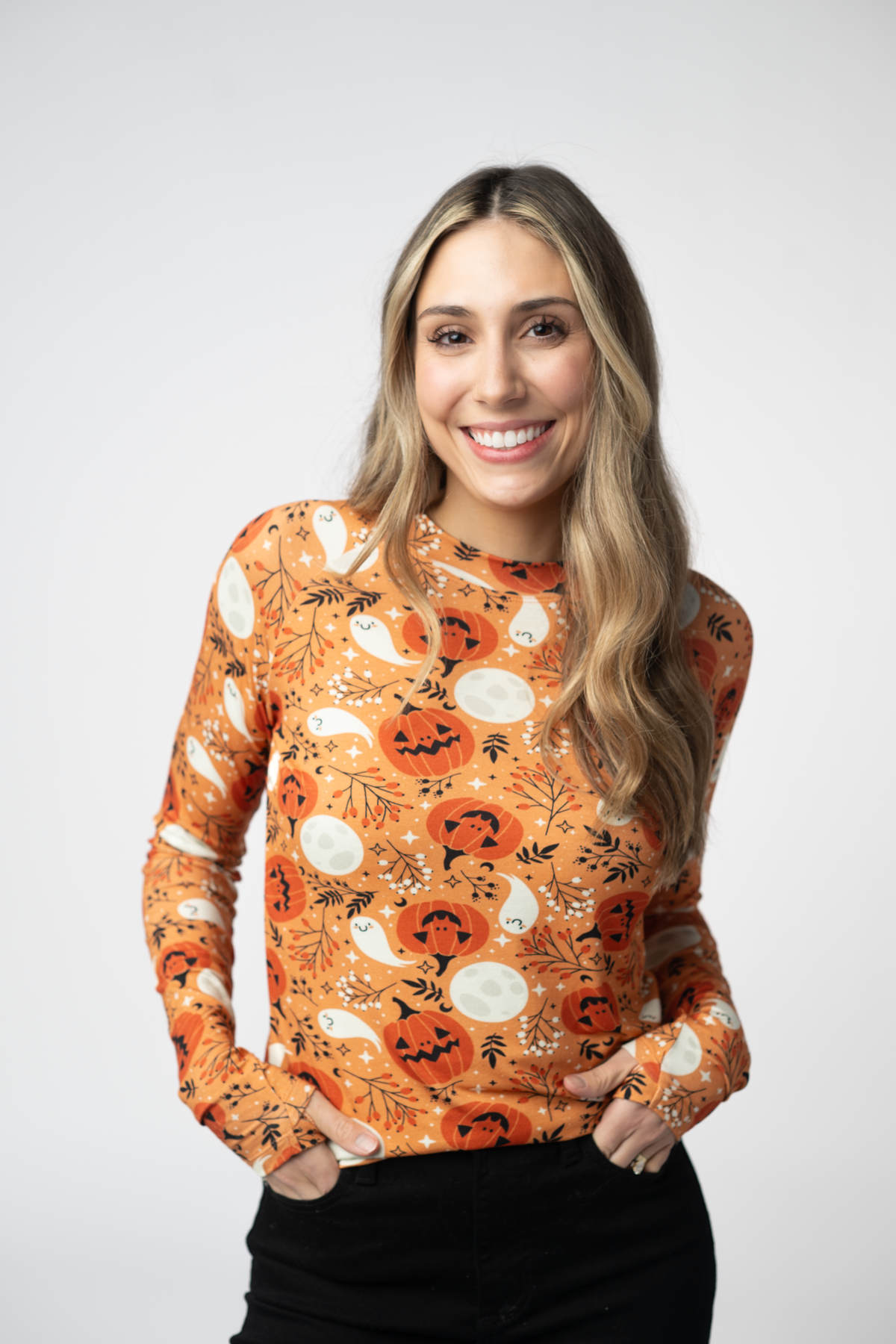 IN STOCK Blair Long Sleeve Top - Spooky Autumn by Michelle Mae