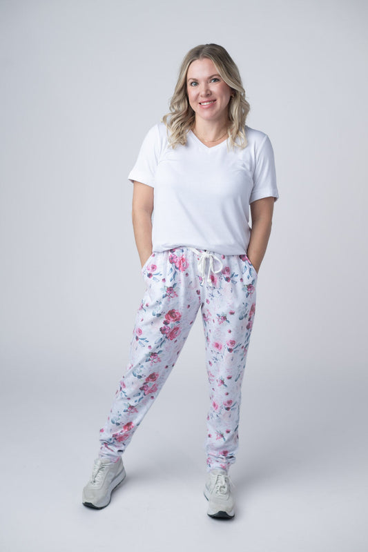 IN STOCK Classic Joggers - Pink Bloom