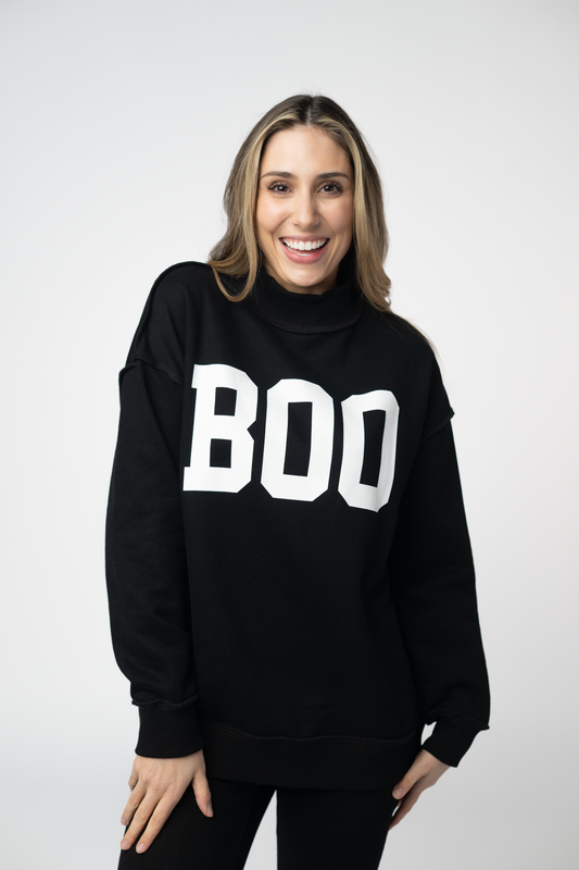 IN STOCK Piper Reversible Sweatshirt - BOO by Michelle Mae