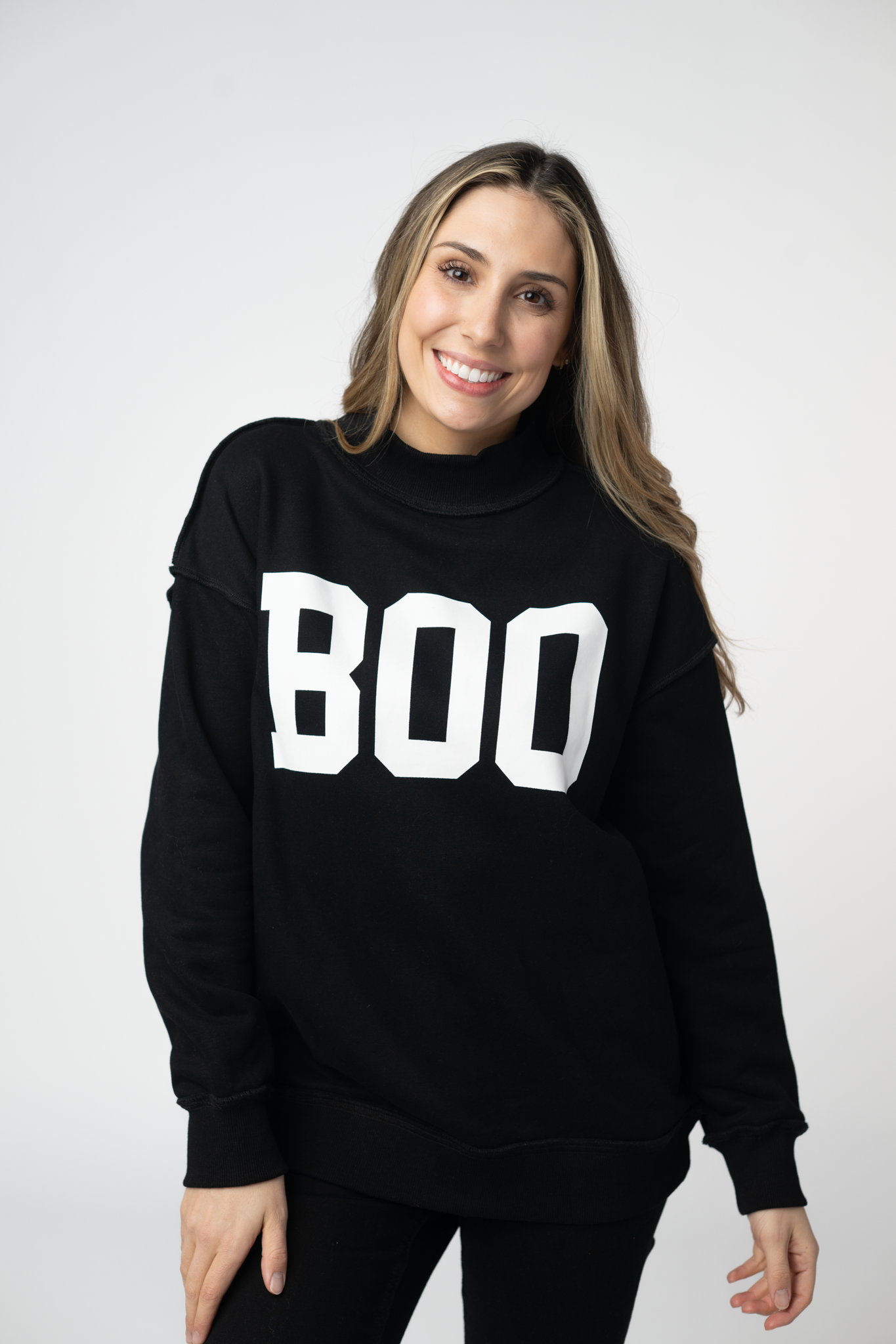 IN STOCK Piper Reversible Sweatshirt - BOO by Michelle Mae