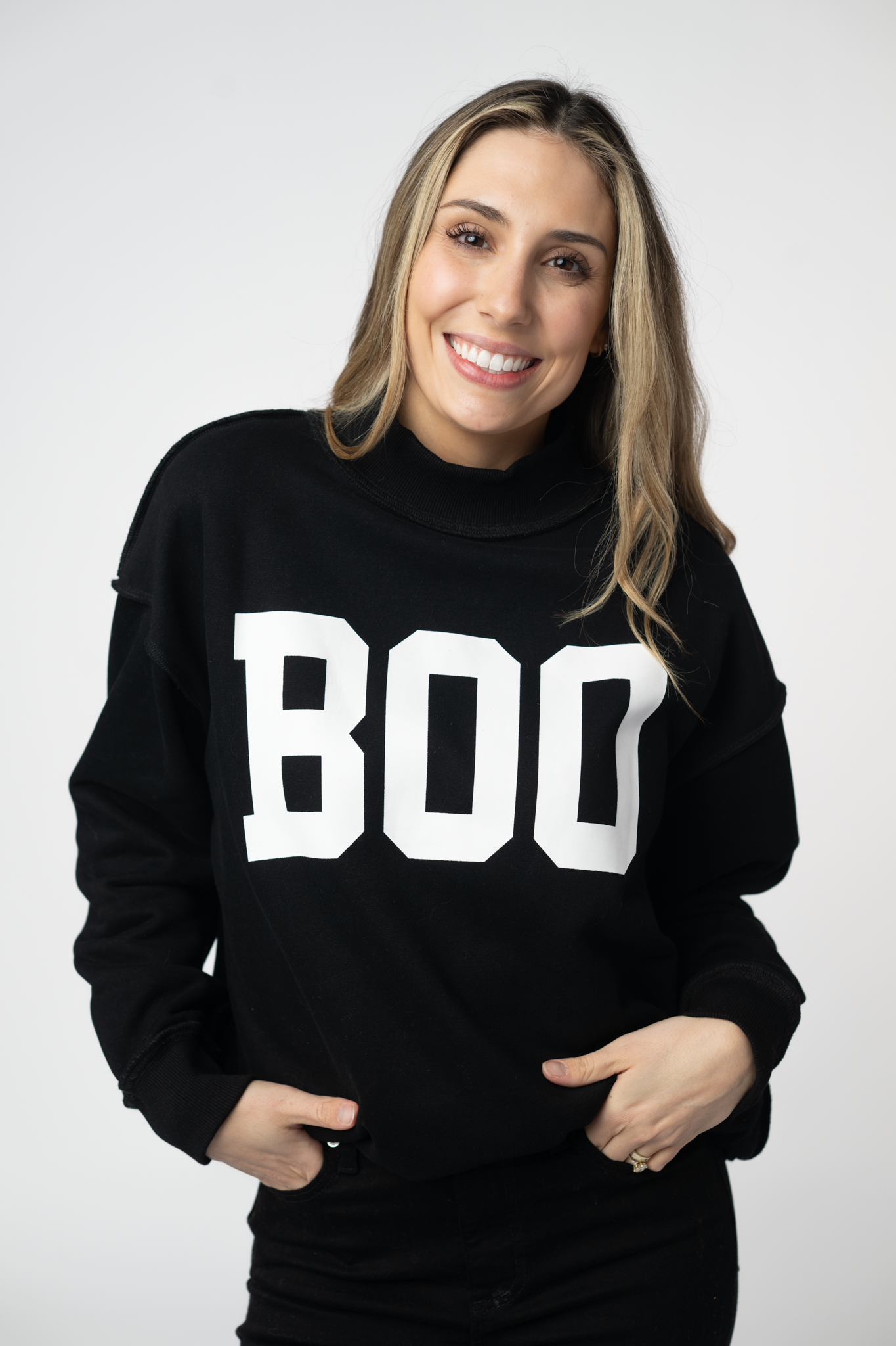 IN STOCK Piper Reversible Sweatshirt - BOO by Michelle Mae