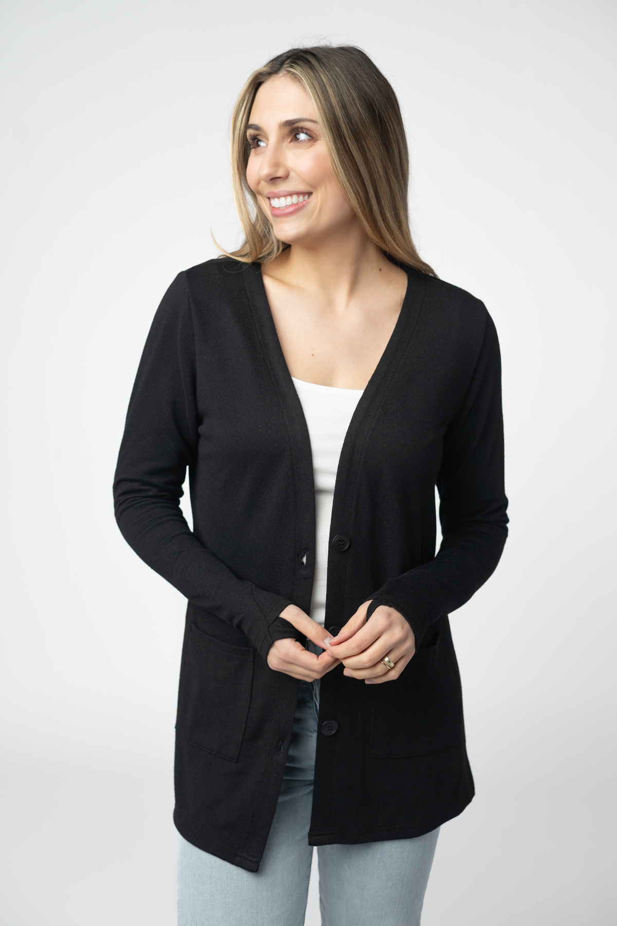 IN STOCK Cori Cardigan - Black by Michelle Mae