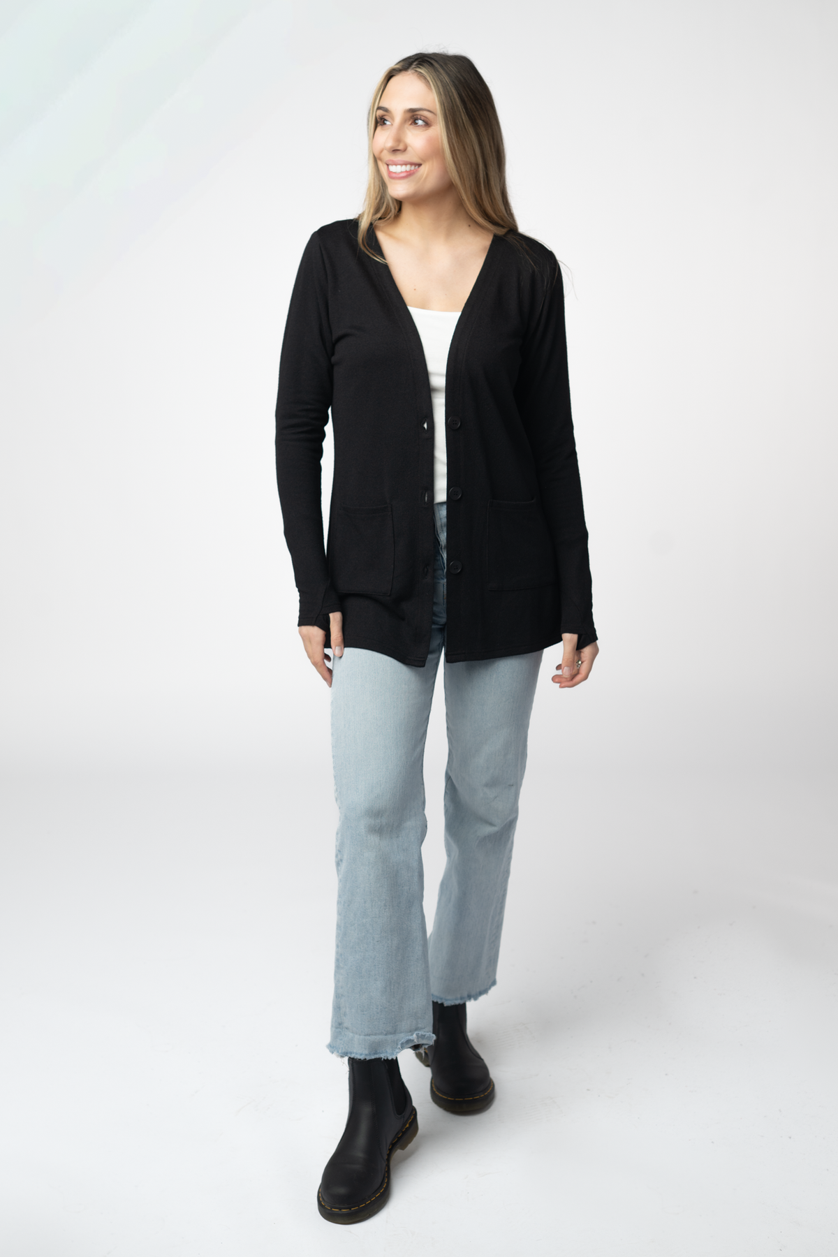 IN STOCK Cori Cardigan - Black by Michelle Mae