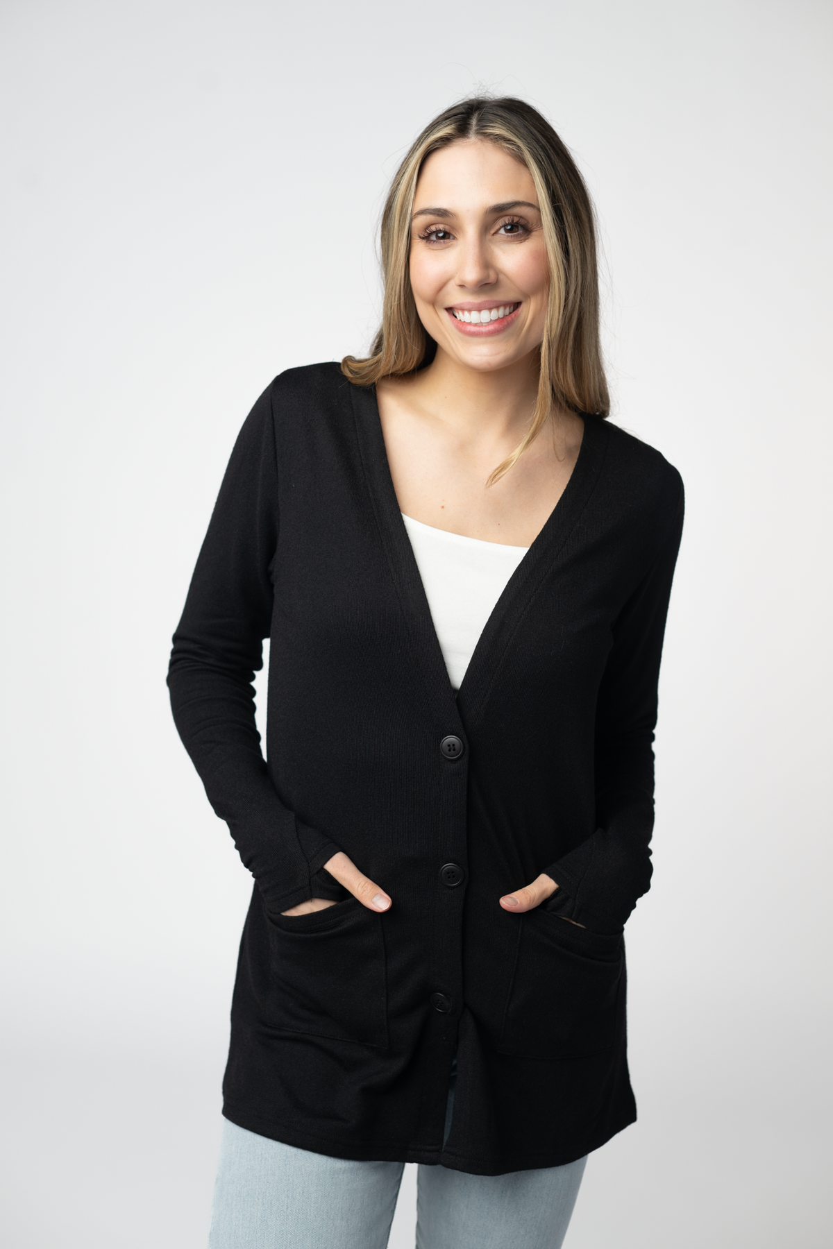 IN STOCK Cori Cardigan - Black by Michelle Mae