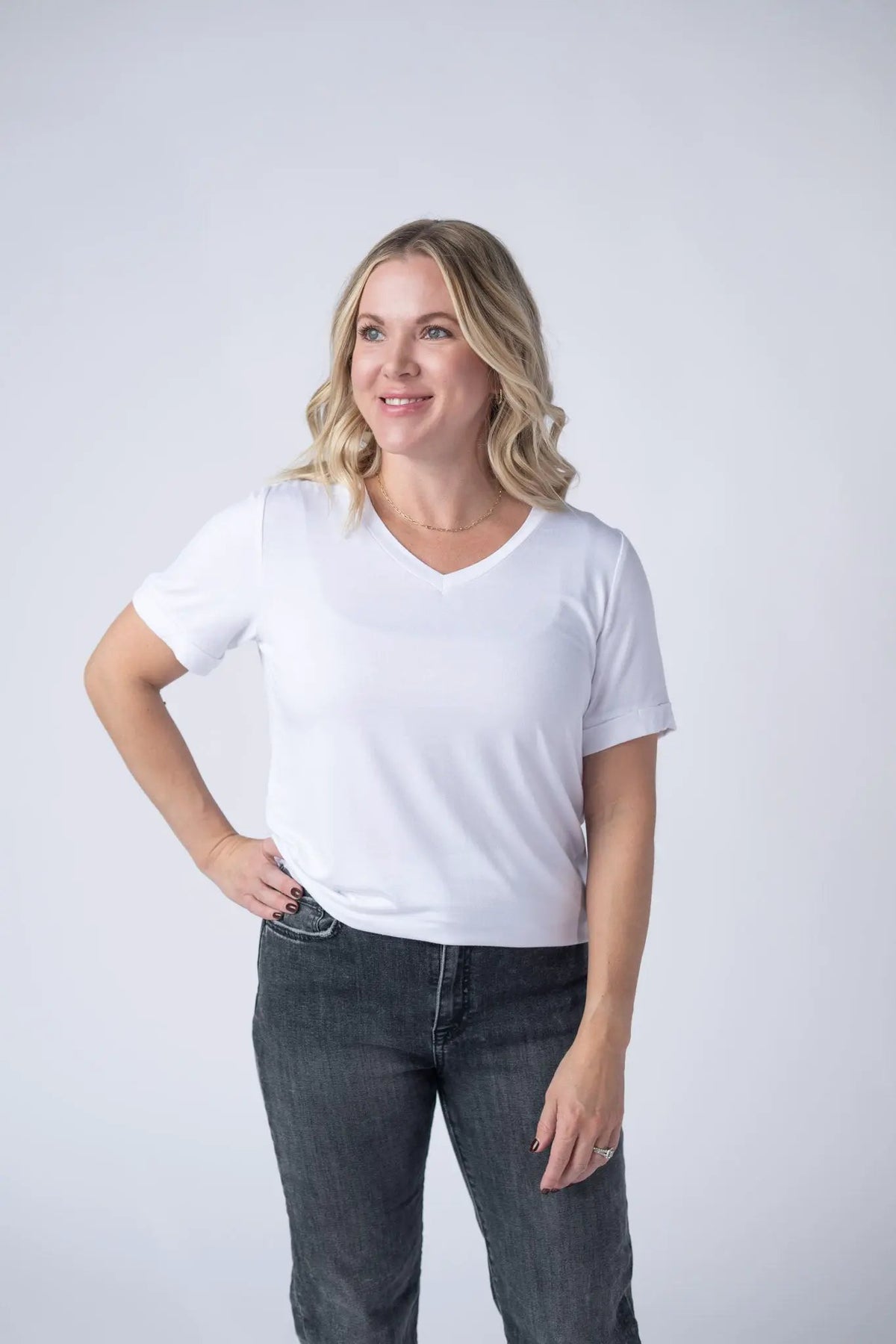 IN STOCK Sophie Top - White by Michelle Mae