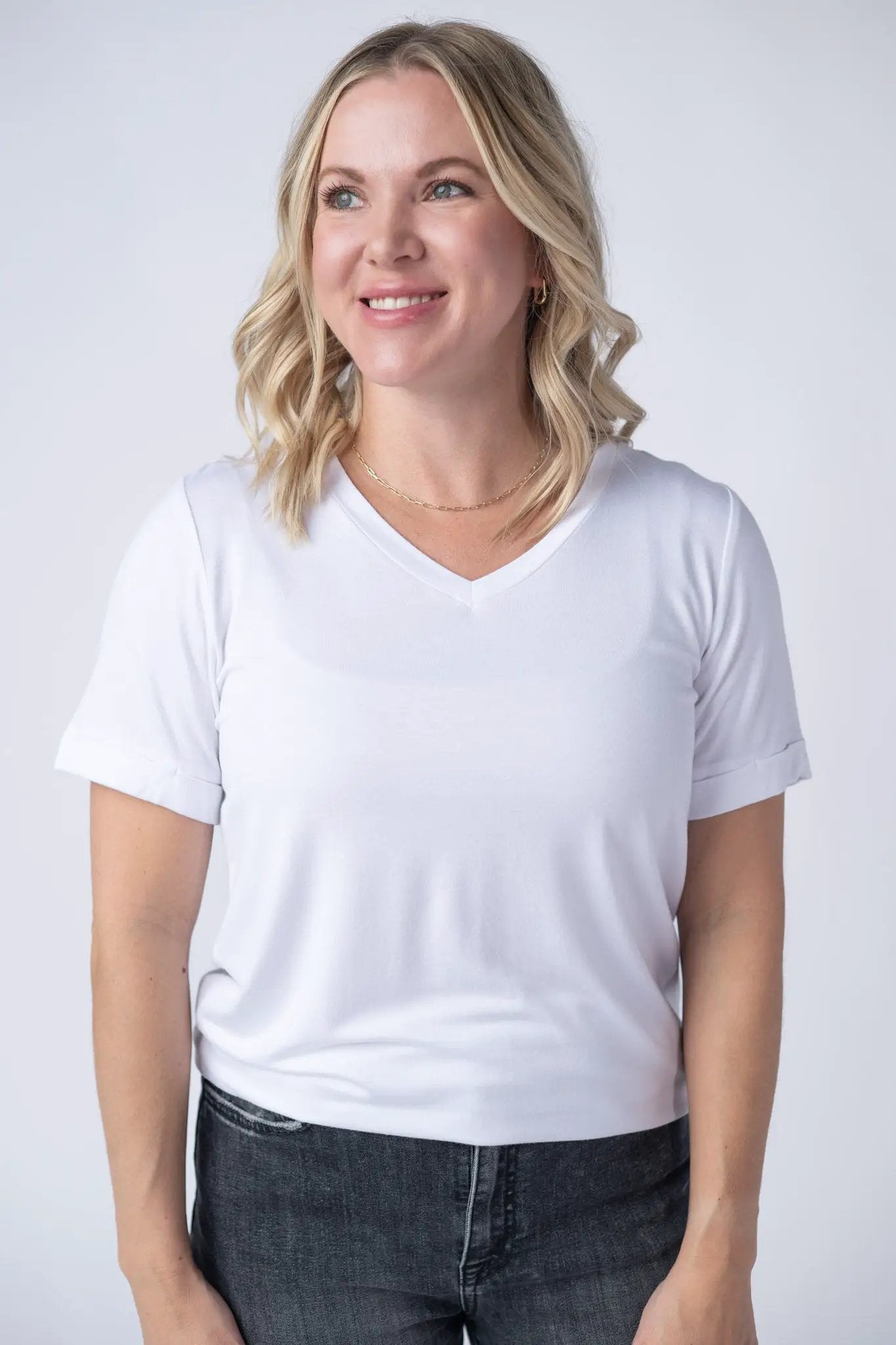 IN STOCK Sophie Top - White by Michelle Mae