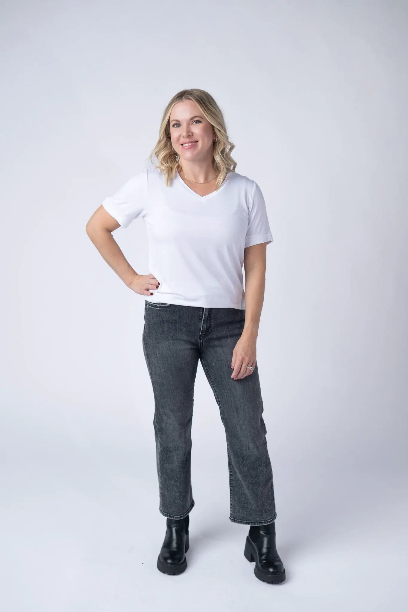 IN STOCK Sophie Top - White by Michelle Mae
