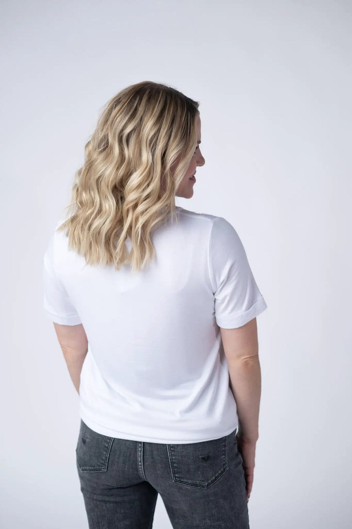 IN STOCK Sophie Top - White by Michelle Mae