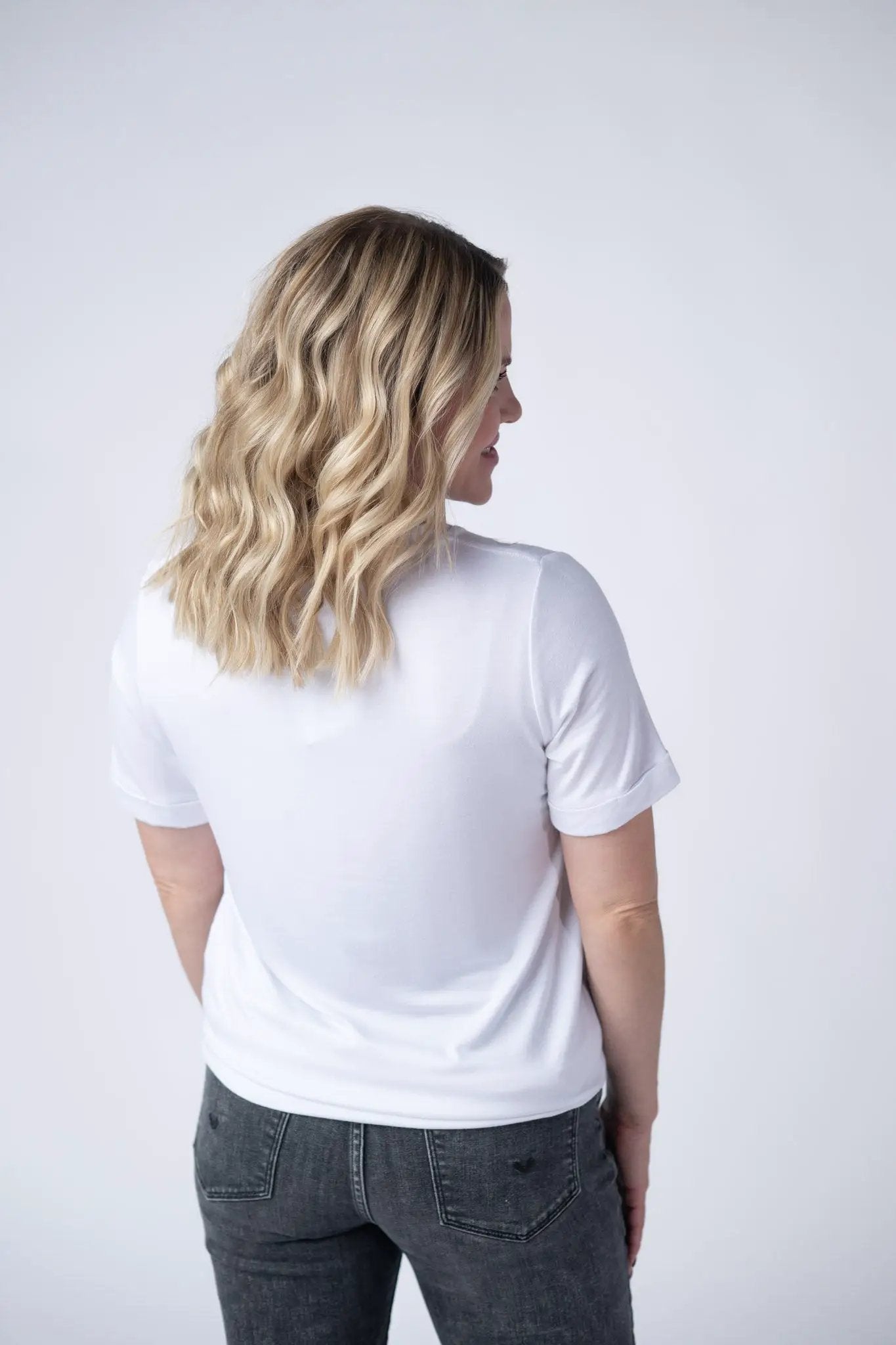 IN STOCK Sophie Top - White by Michelle Mae