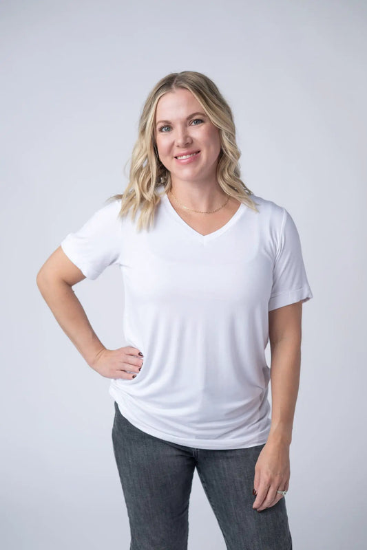 Sophie Top - White by Michelle Mae