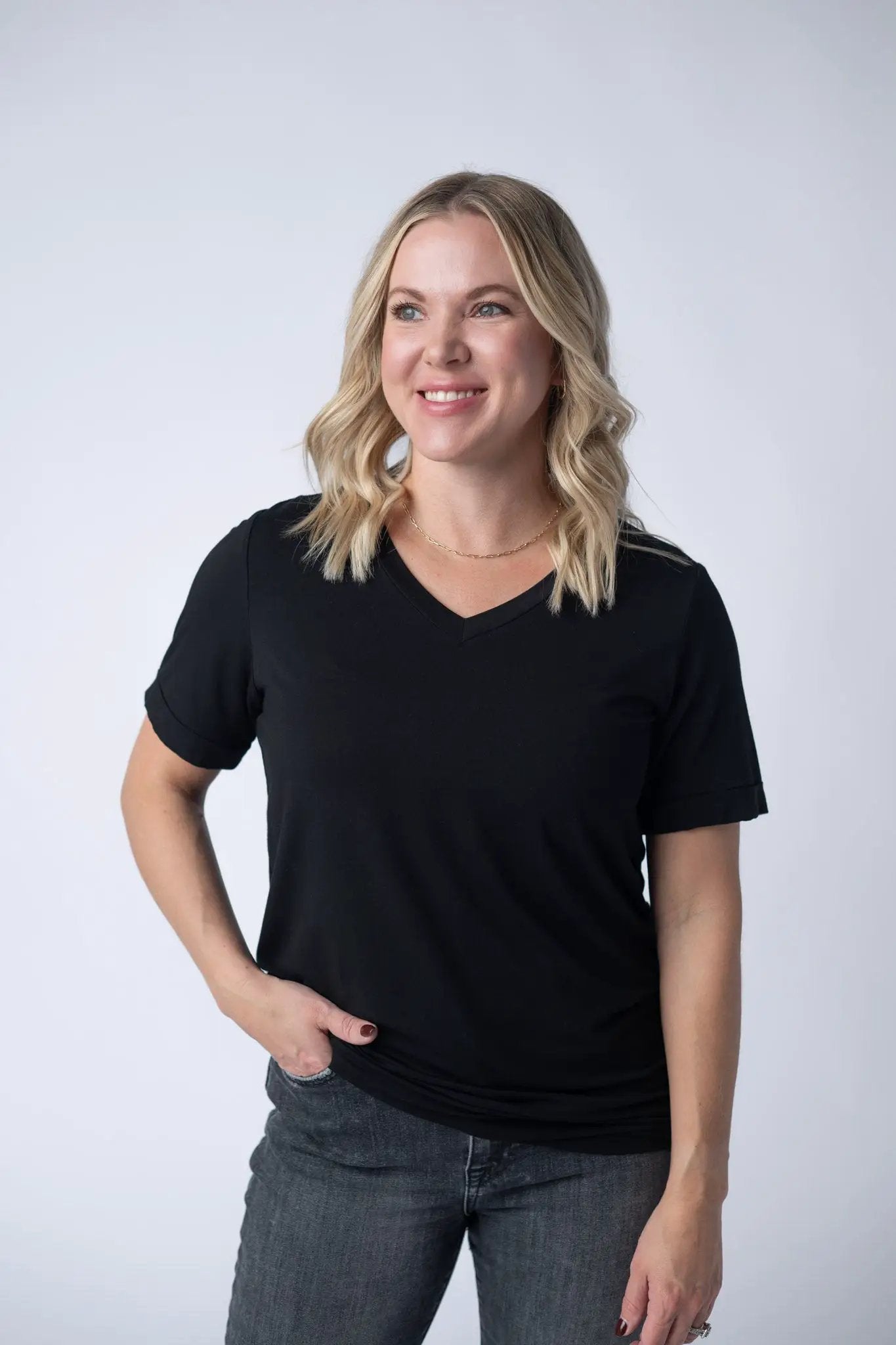 IN STOCK Sophie Top - Black by Michelle Mae