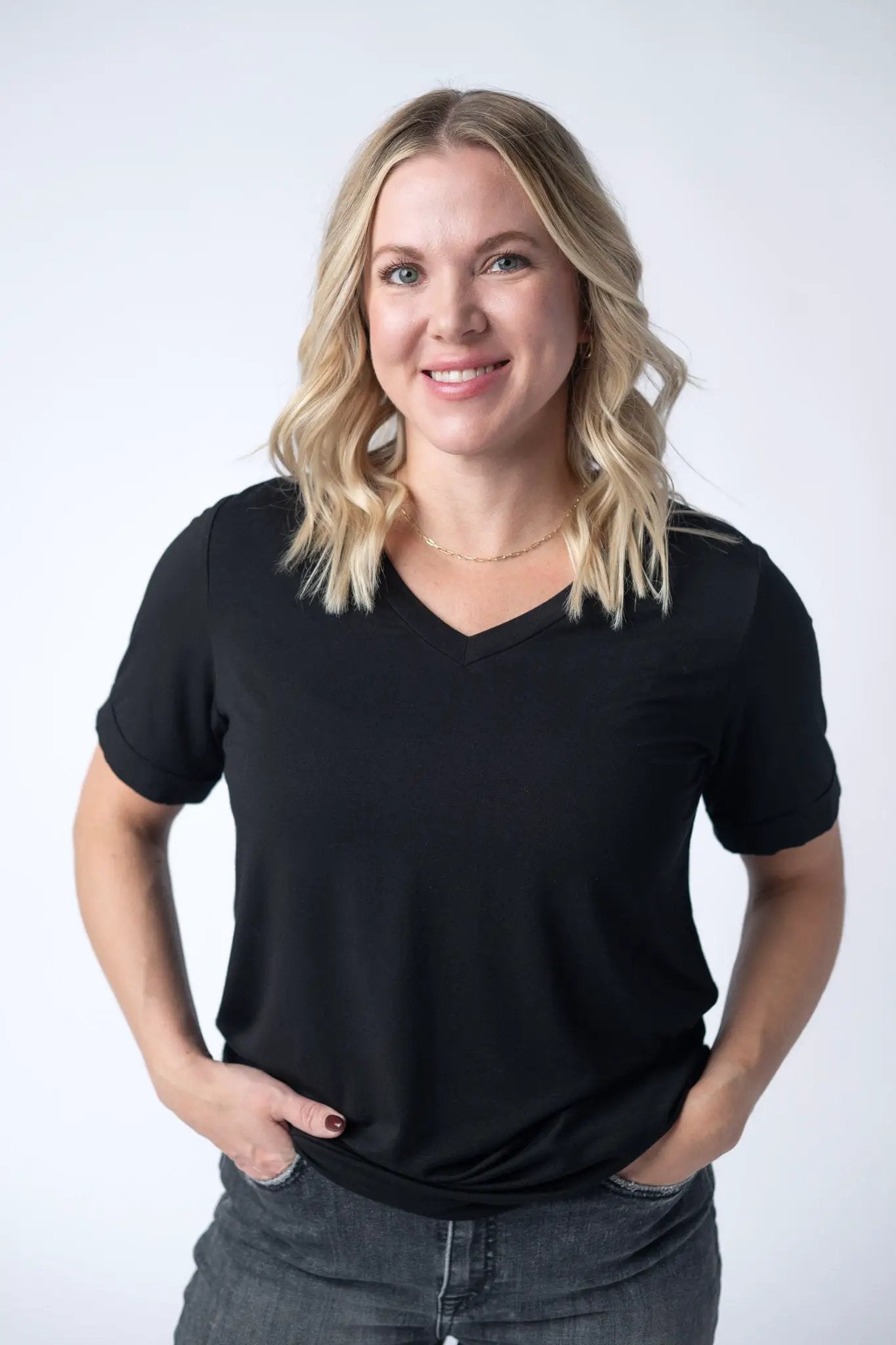 IN STOCK Sophie Top - Black by Michelle Mae