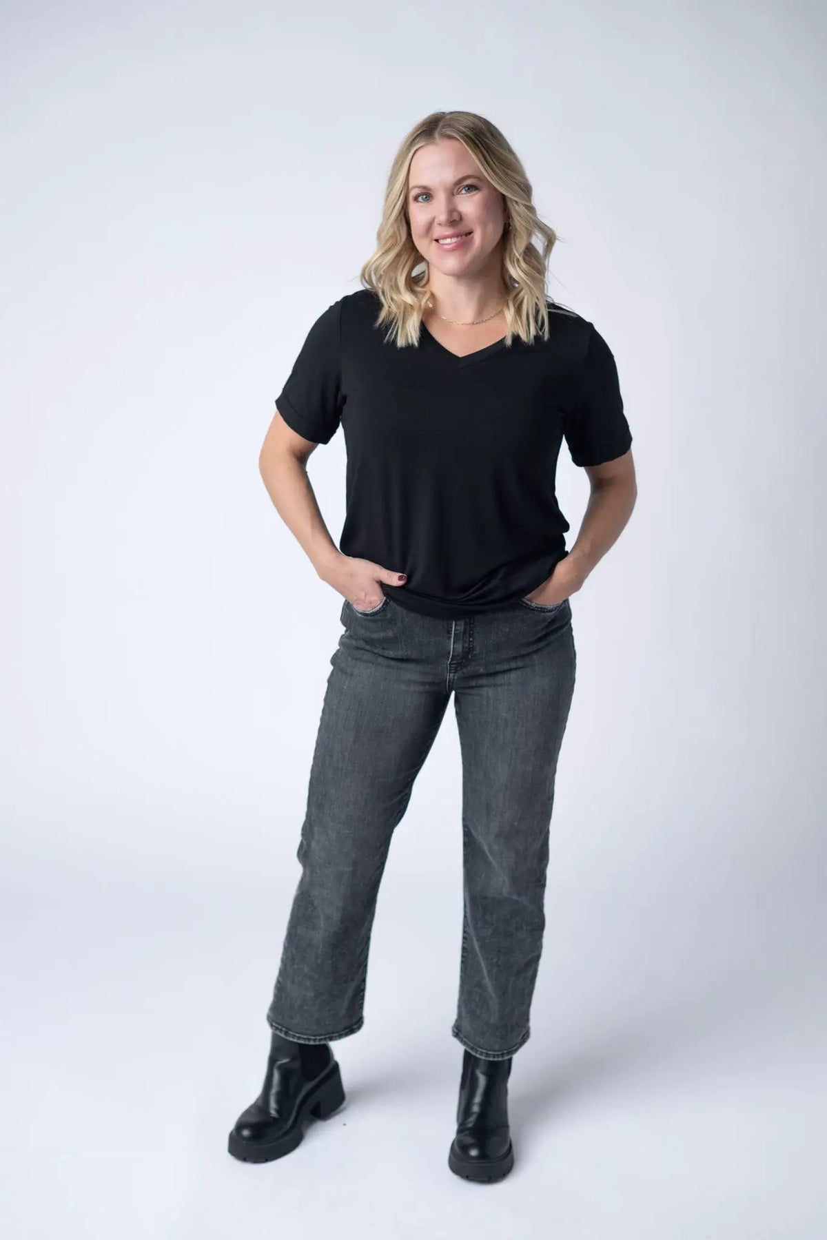 IN STOCK Sophie Top - Black by Michelle Mae