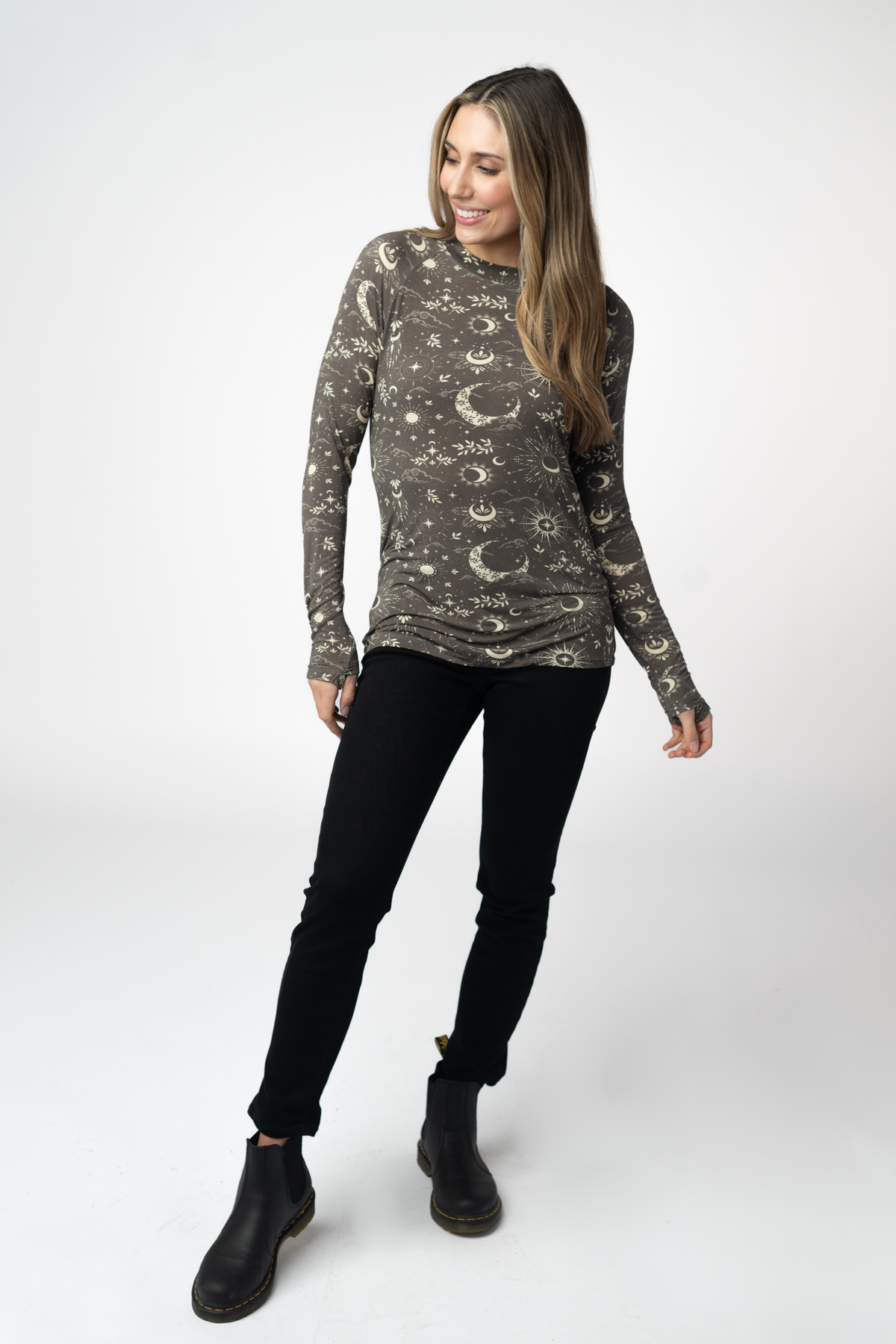 IN STOCK Blair Long Sleeve Top - Celestial Nights by Michelle Mae