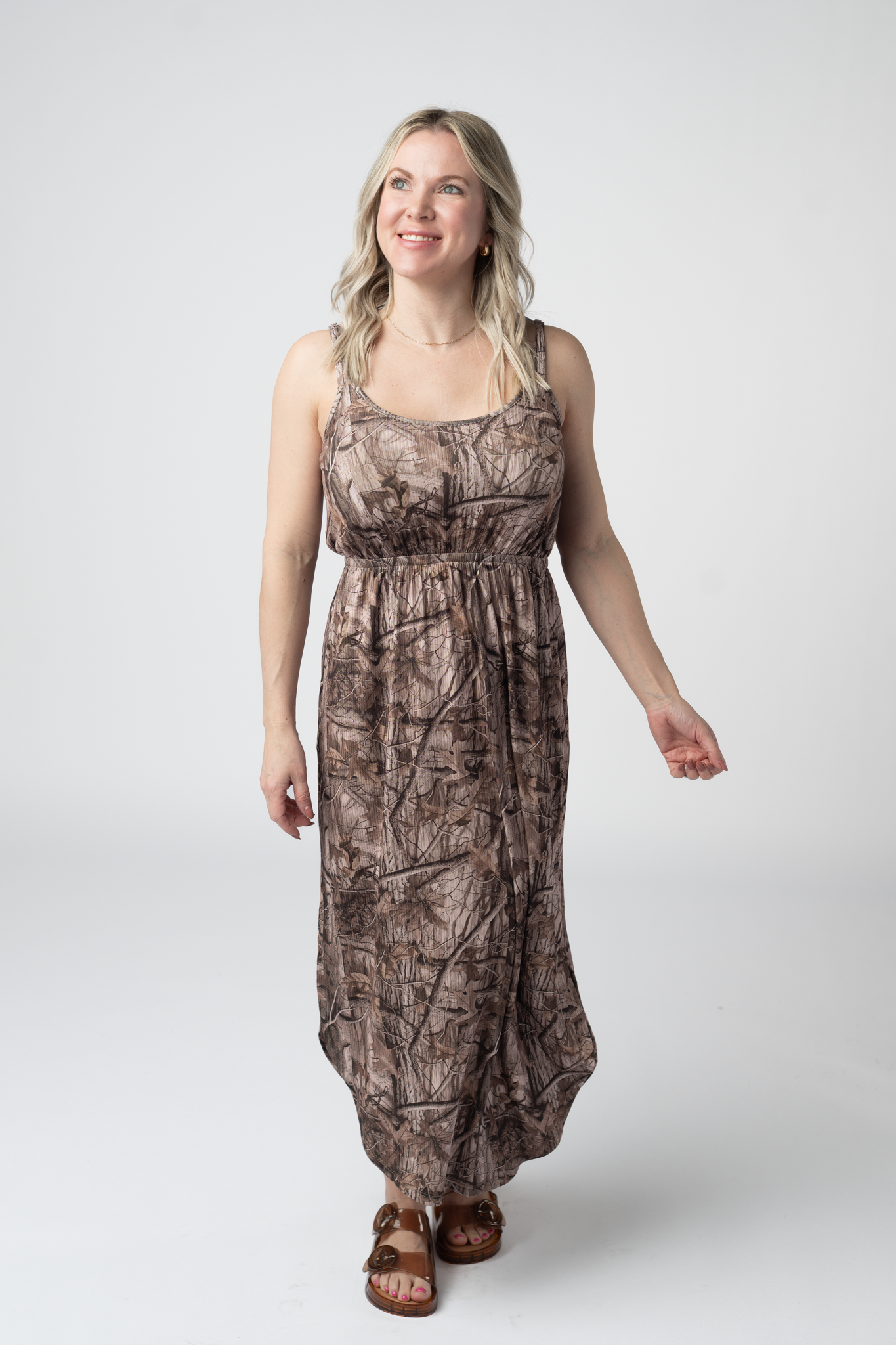 IN STOCK Reagan Dress - Camo FINAL SALE by Michelle Mae