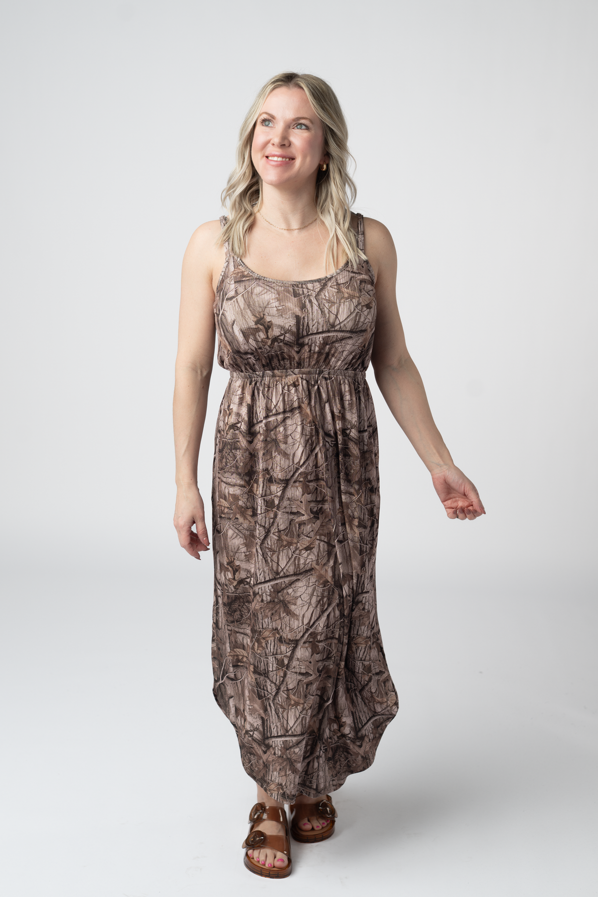 IN STOCK Reagan Dress - Camo FINAL SALE by Michelle Mae
