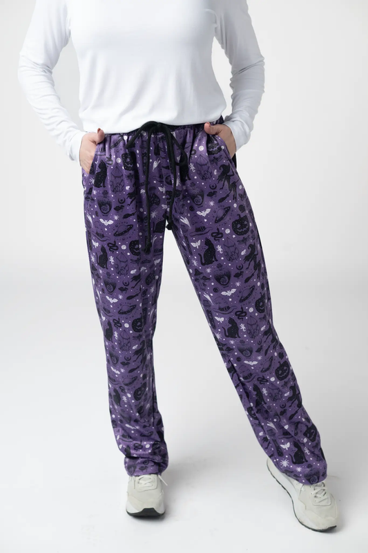 Lounge Pants - I Put A Spell On You by Michelle Mae