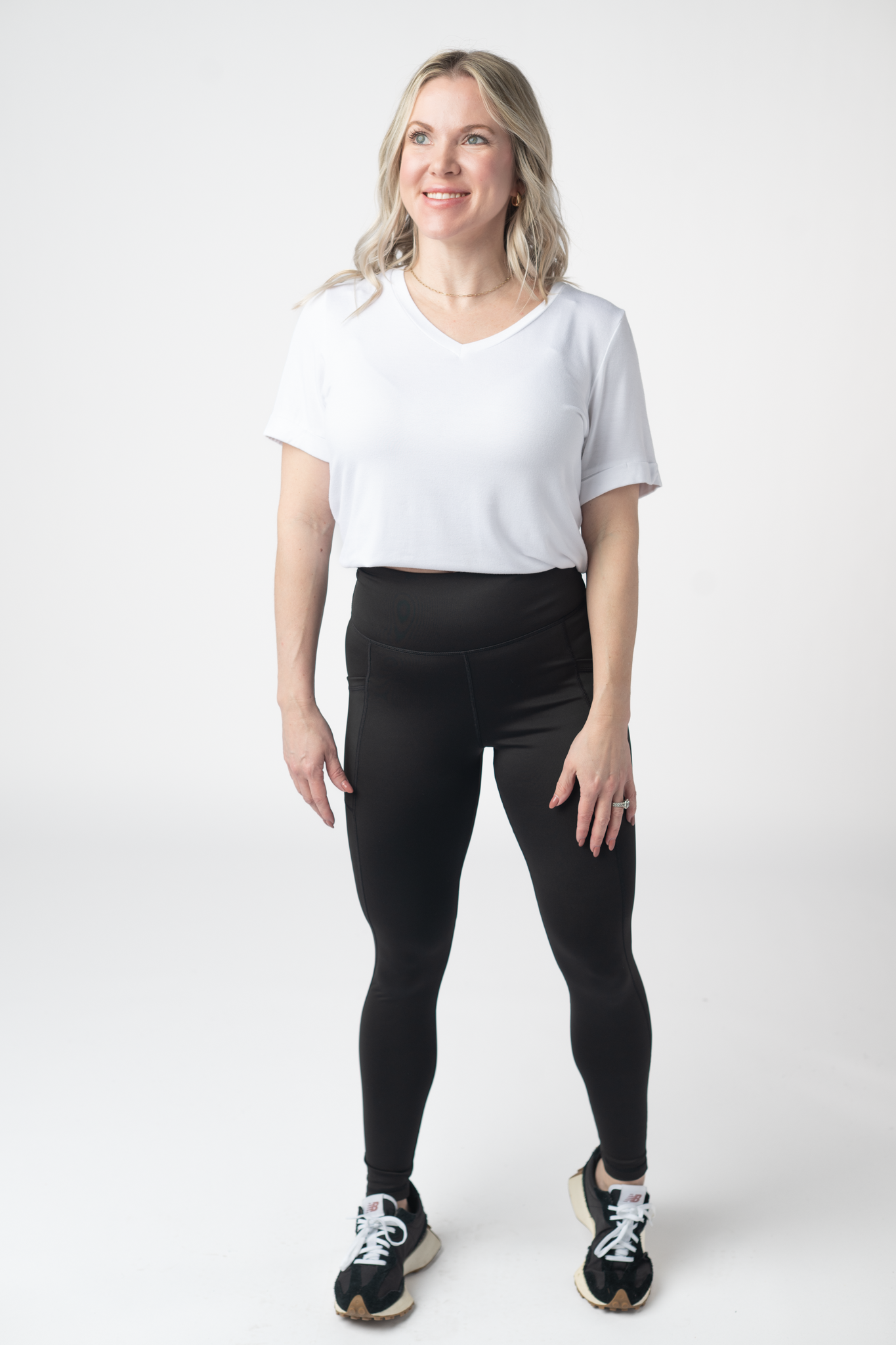 IN STOCK Athleisure Leggings - Black by Michelle Mae