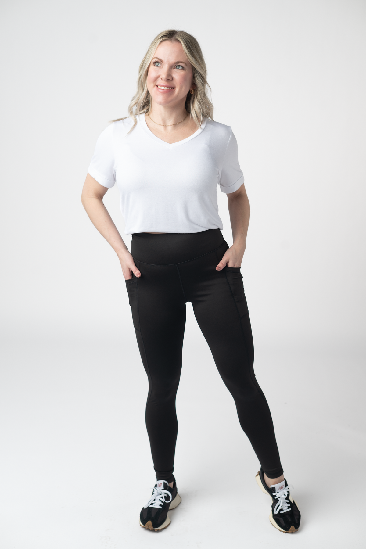 IN STOCK Athleisure Leggings - Black by Michelle Mae