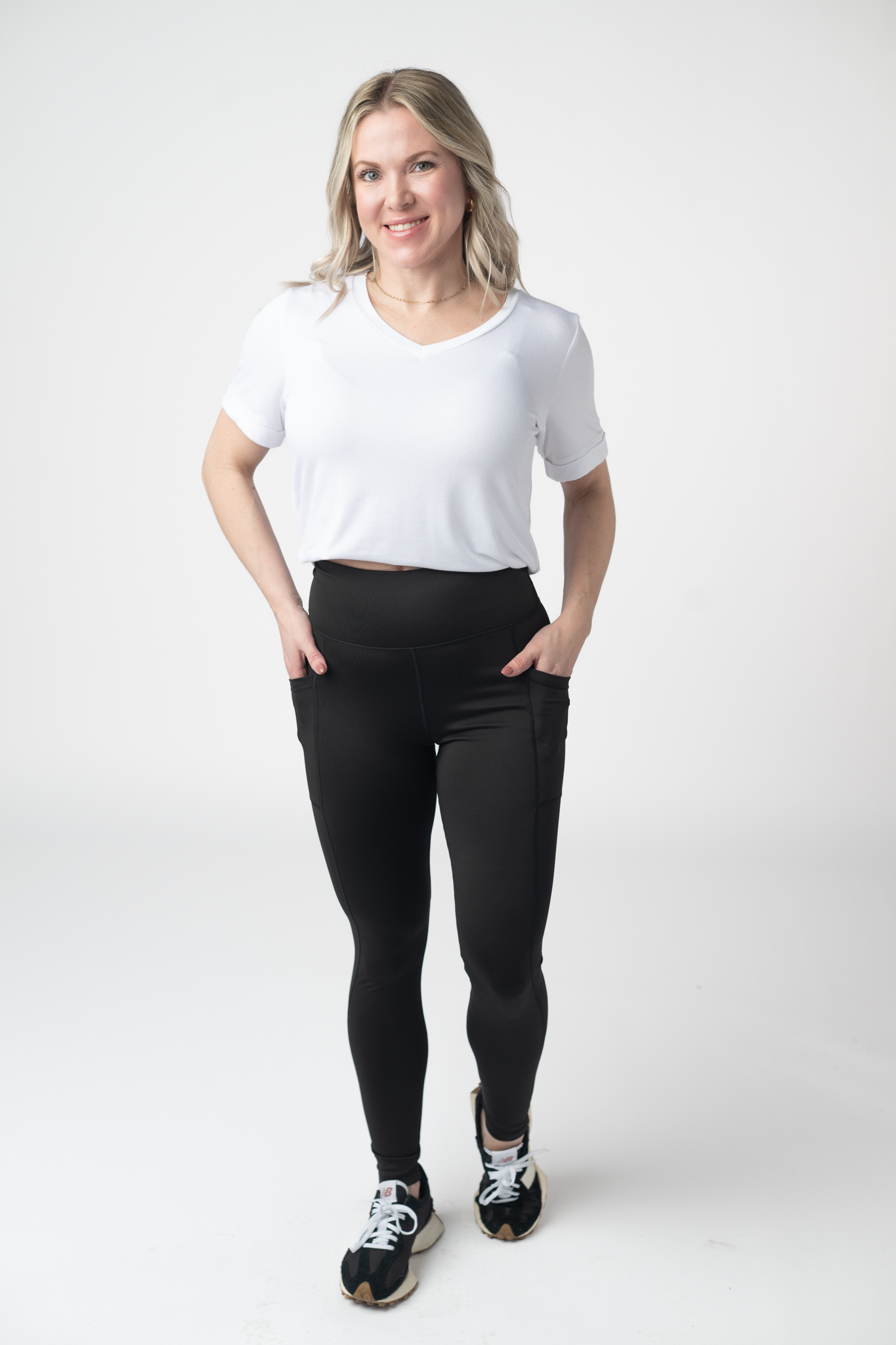 IN STOCK Athleisure Leggings - Black by Michelle Mae