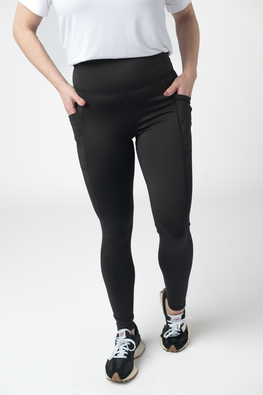 IN STOCK Athleisure Leggings - Black by Michelle Mae