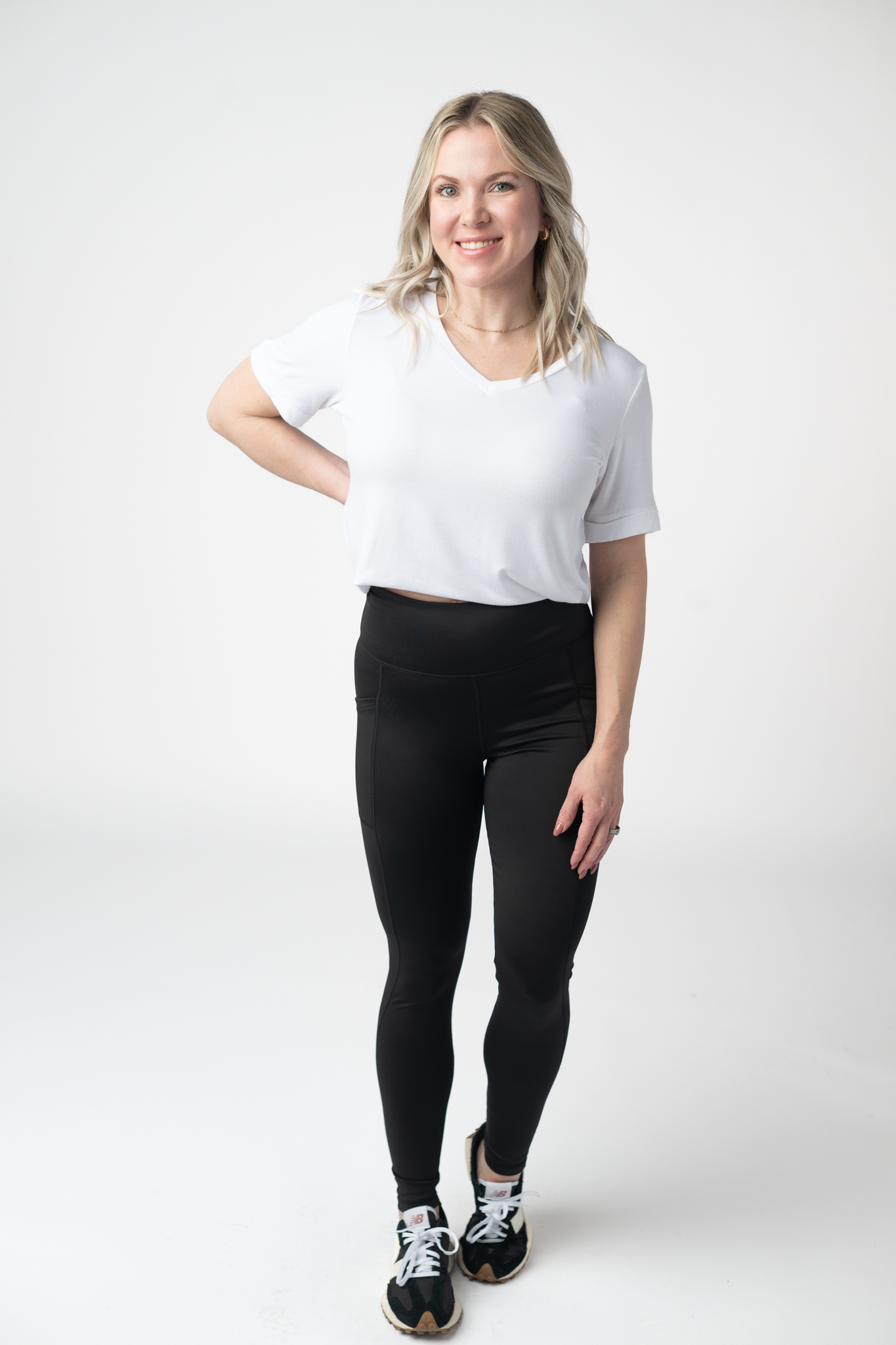 IN STOCK Athleisure Leggings - Black by Michelle Mae
