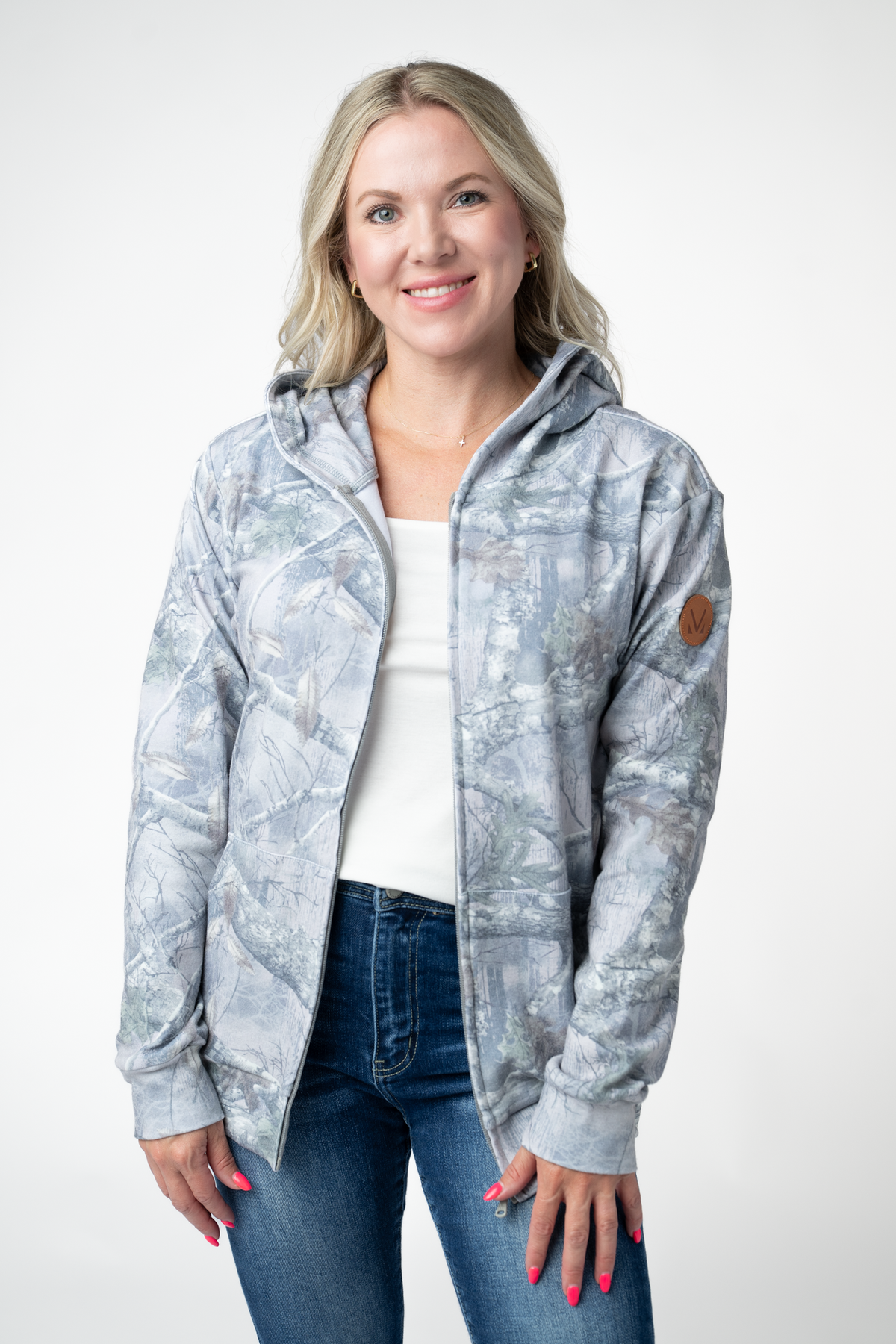 IN STOCK Fullzip Hoodie - Camo by Michelle Mae