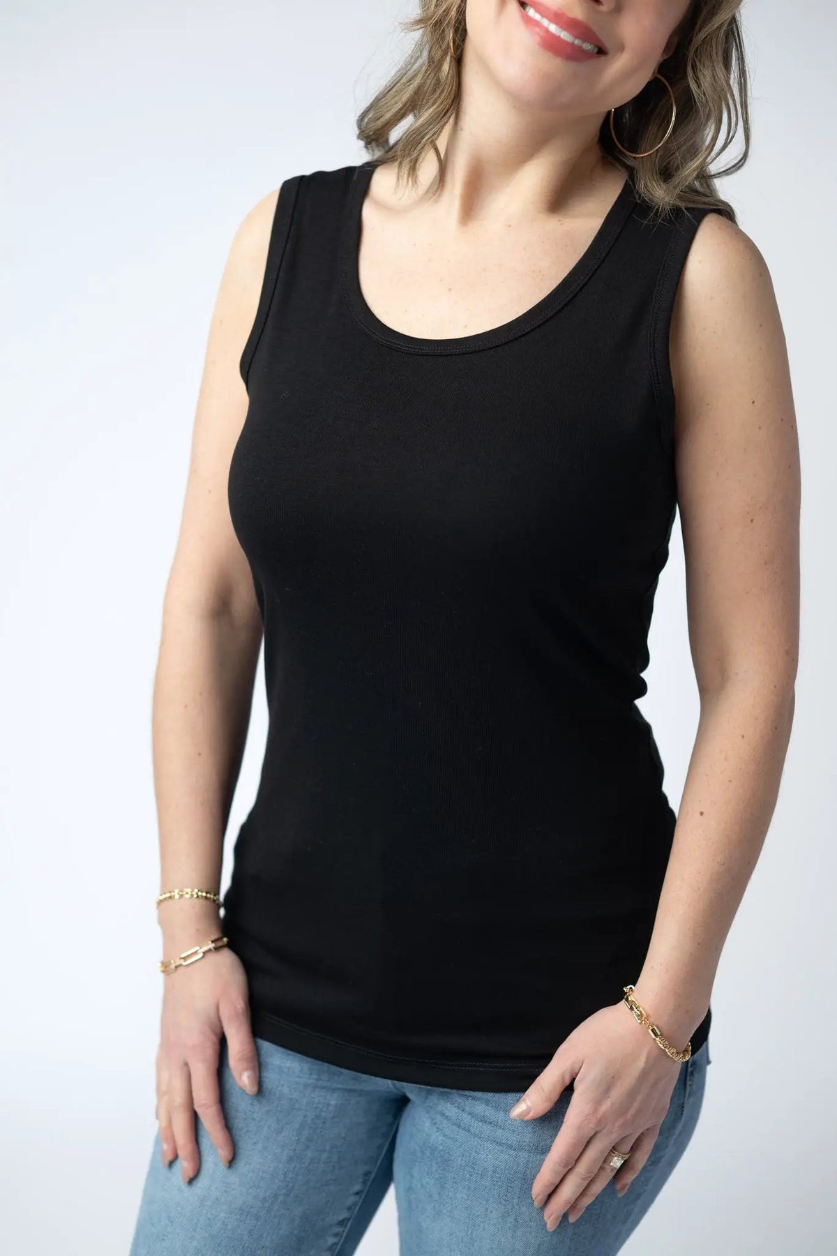 IN STOCK Ava Tank - Black by Michelle Mae