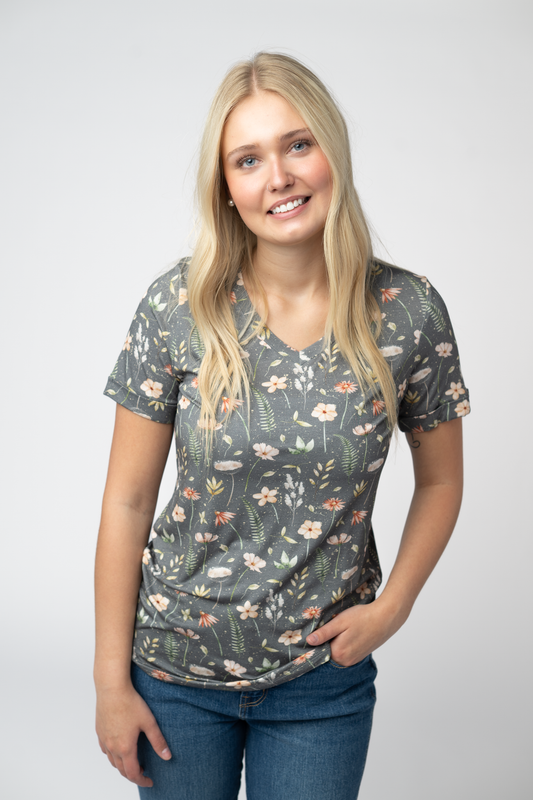 IN STOCK Sophie Top - Wildflower Meadow by Michelle Mae