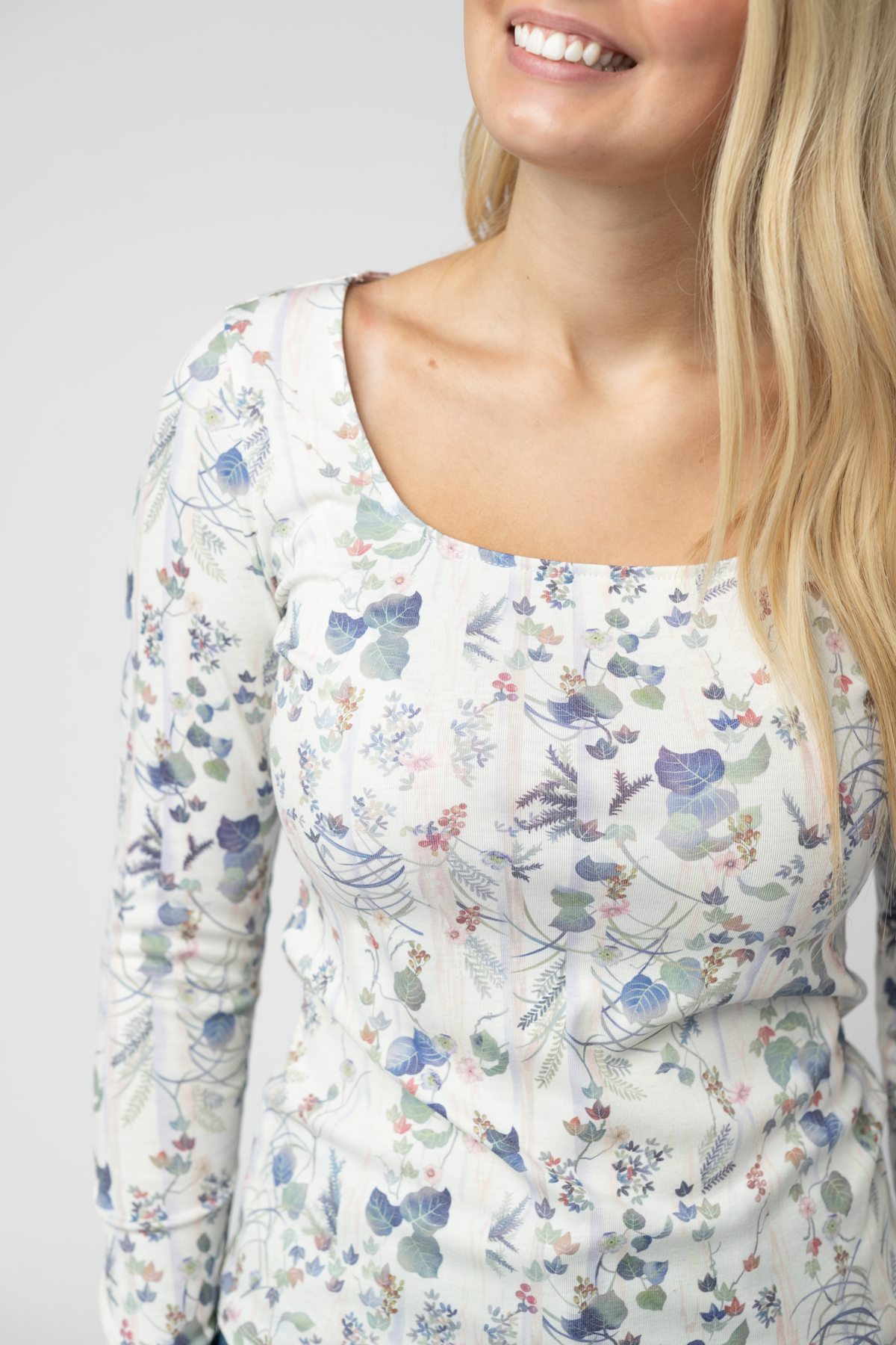 IN STOCK Alyssa Long Sleeve Top - Olive Meadow by Michelle Mae