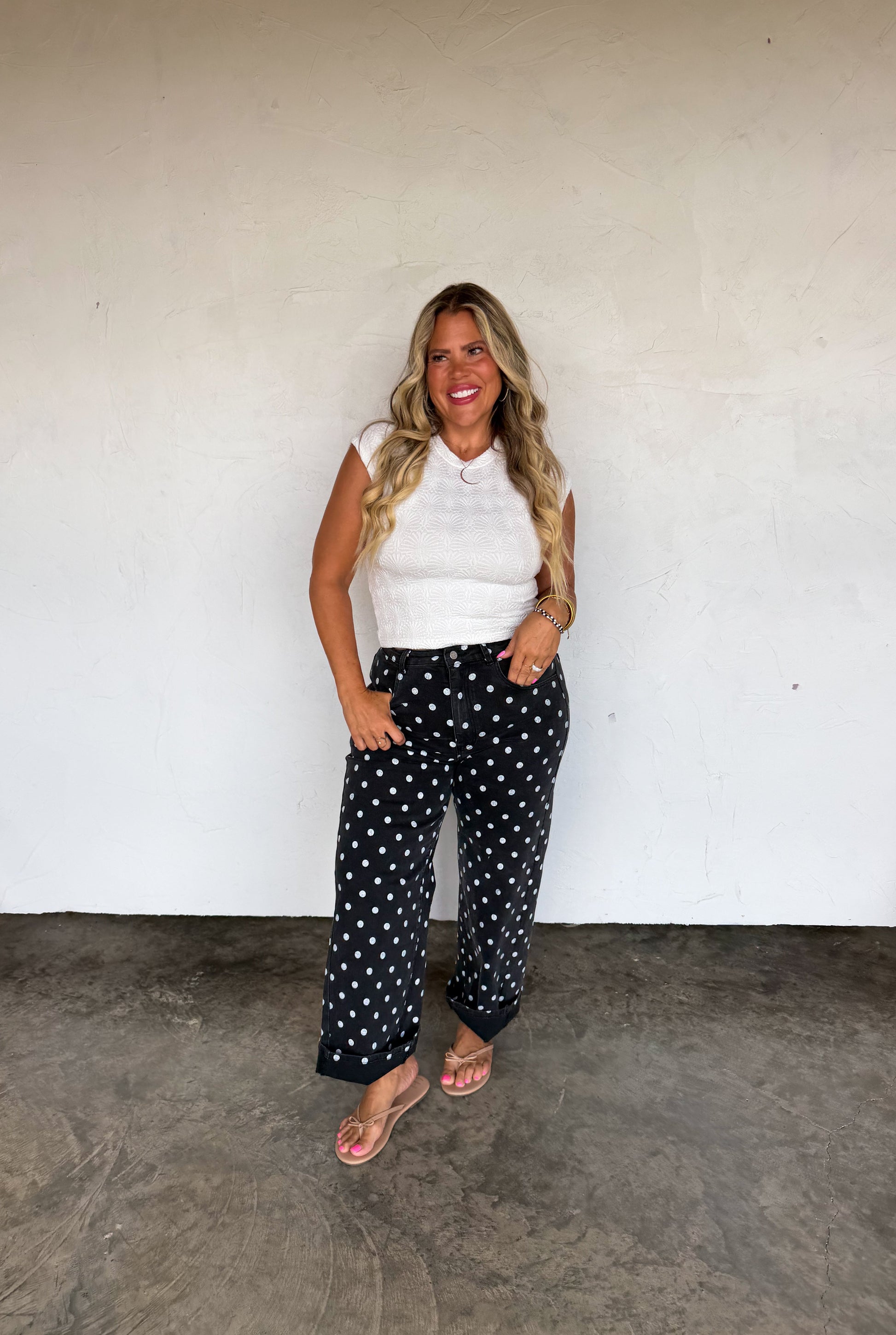 Blakeley Hocus Pocus Dot Jeans - Preorder by Blakeley