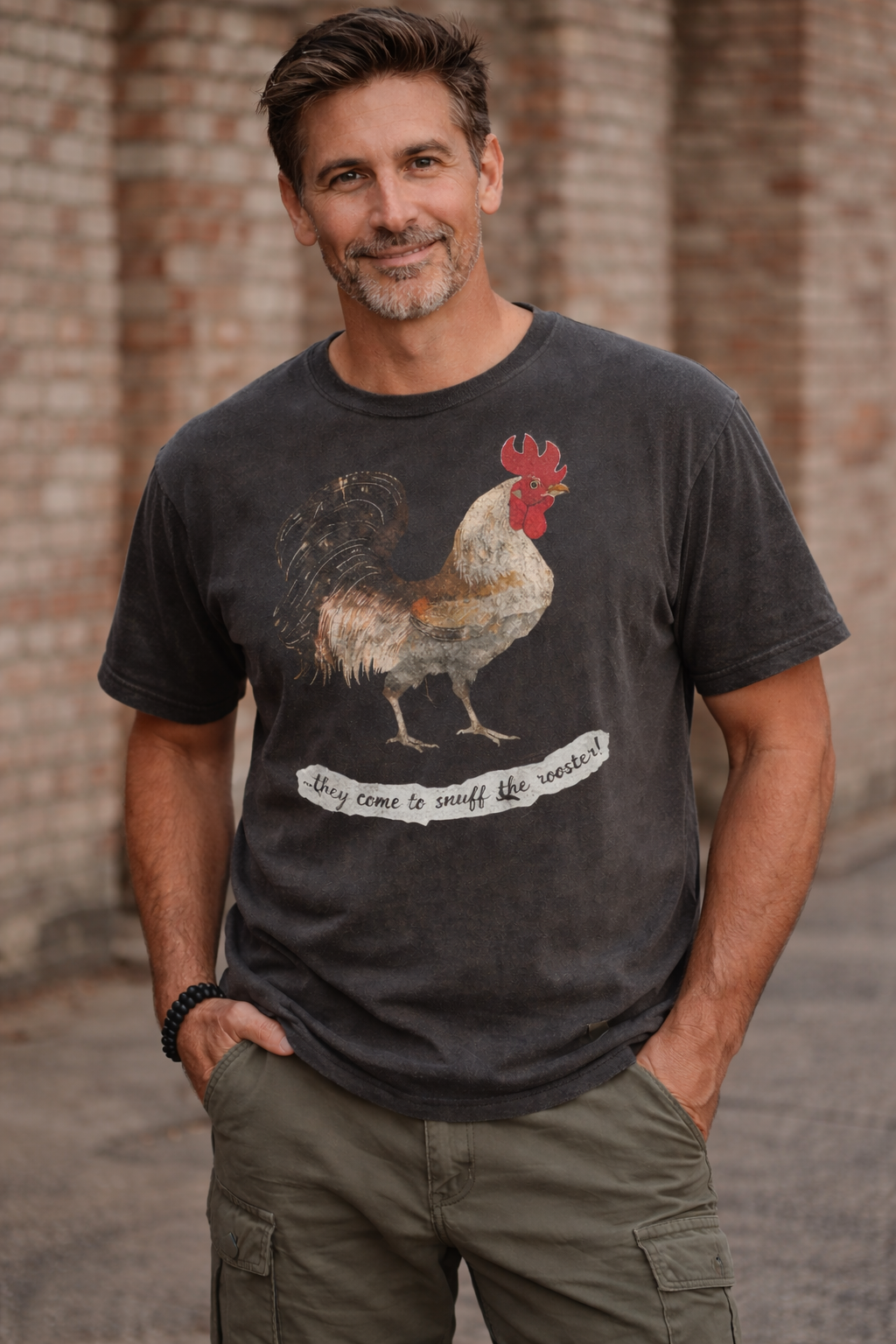 Rooster Tee (90s Grunge)