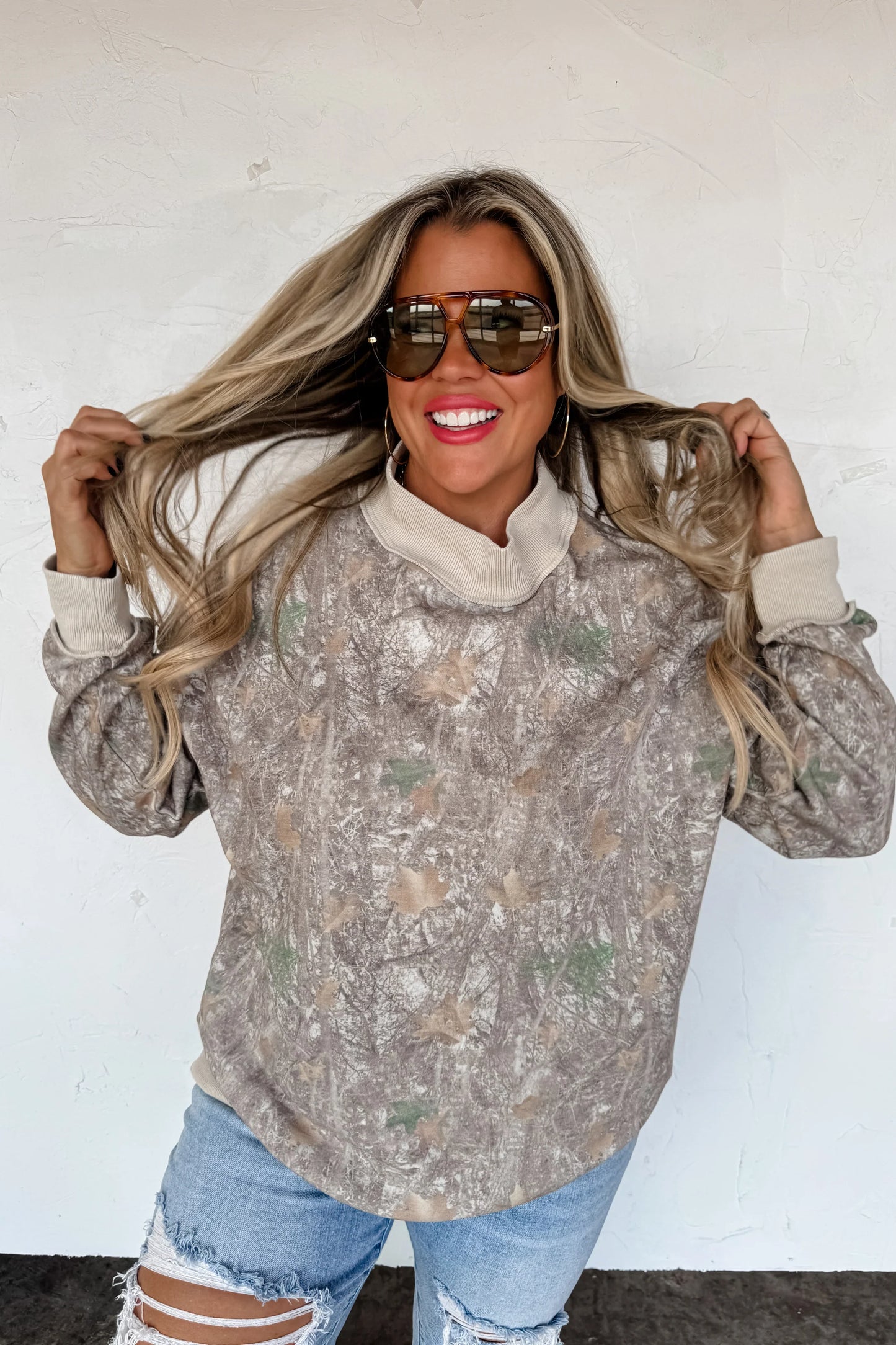 Miller Mock Neck Sweatshirt
