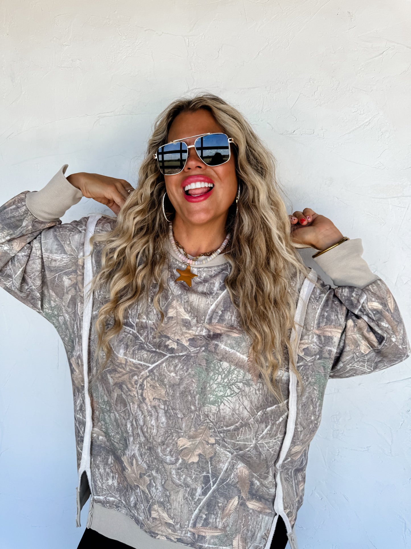 CAMO CLASSIC CREW PULLOVER