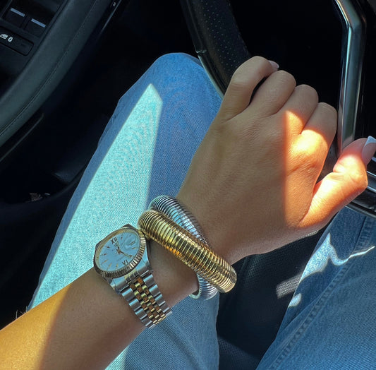 THIN TWIST EMMA BRACELET by Chansuttpearls