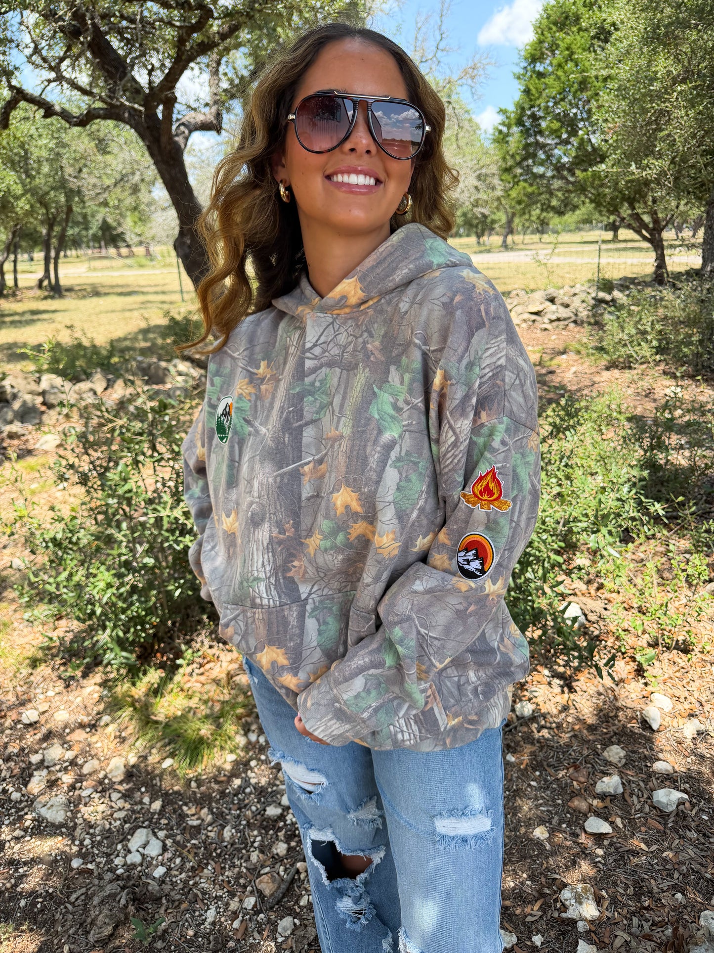 PREORDER- HIDDEN TRAIL CAMO HOODIE PULLOVER by BLAKELEY